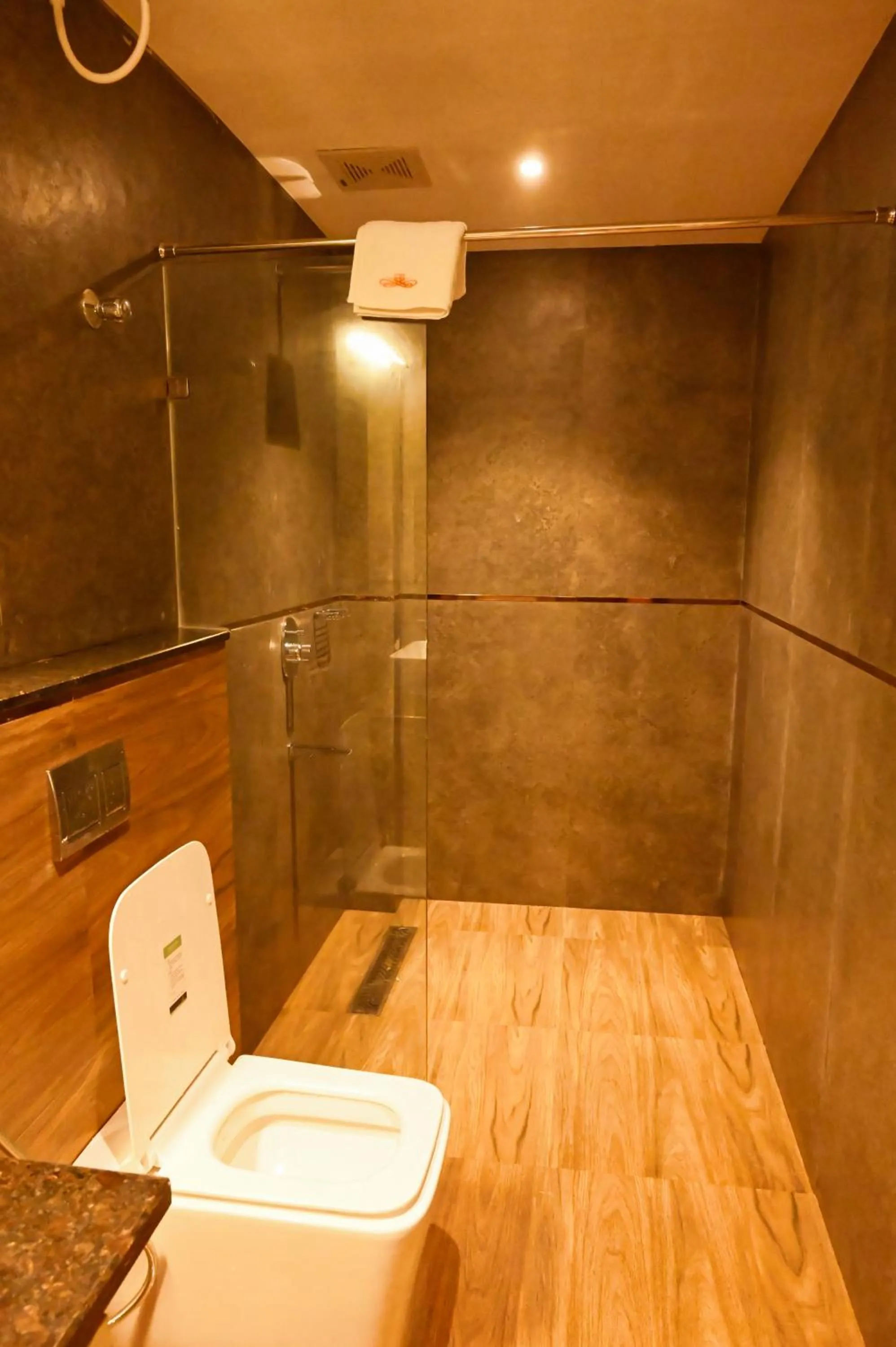 Bathroom in Kalki Hotel