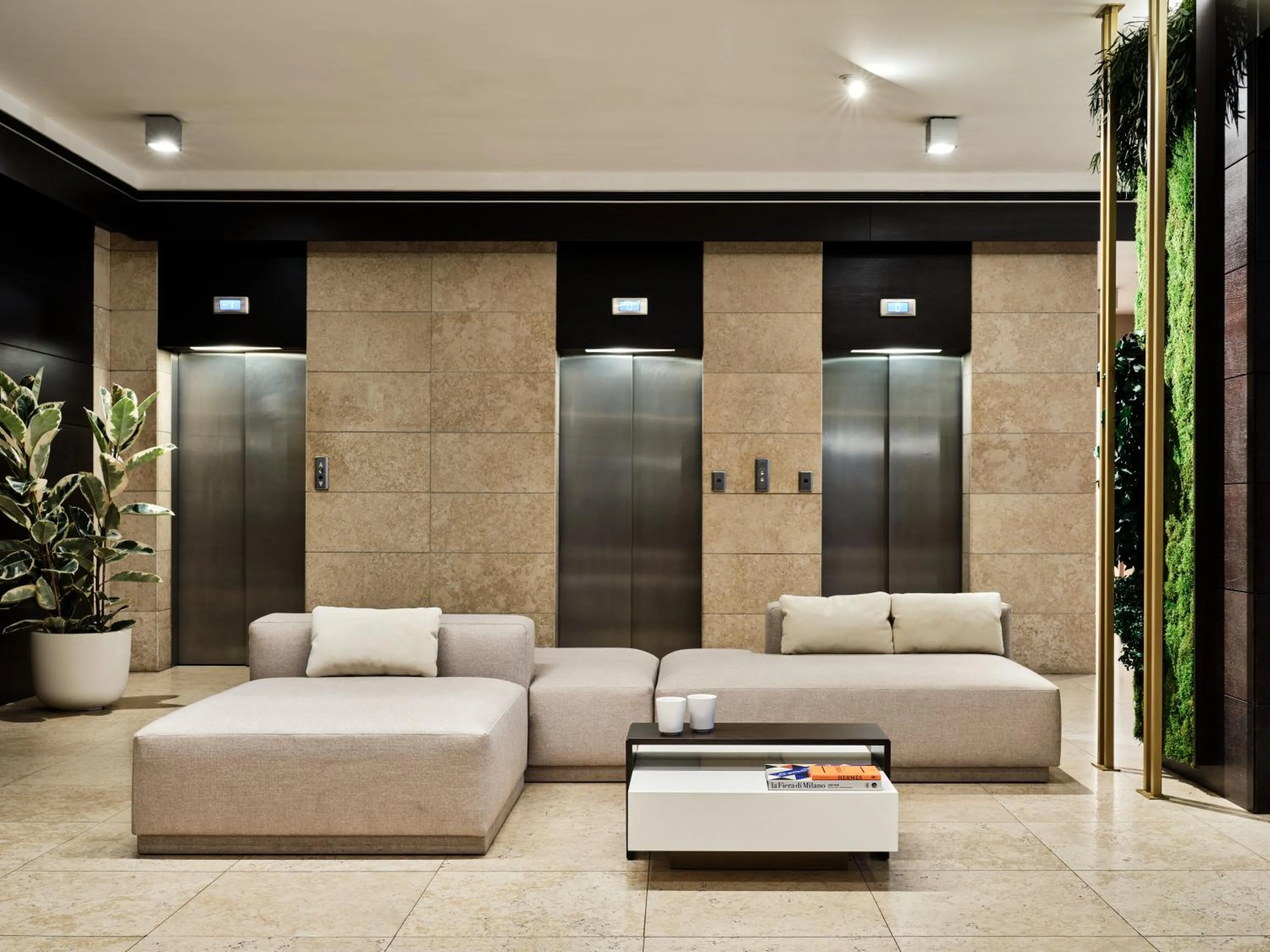 elevator in Crowne Plaza Milan - Malpensa Airport by IHG