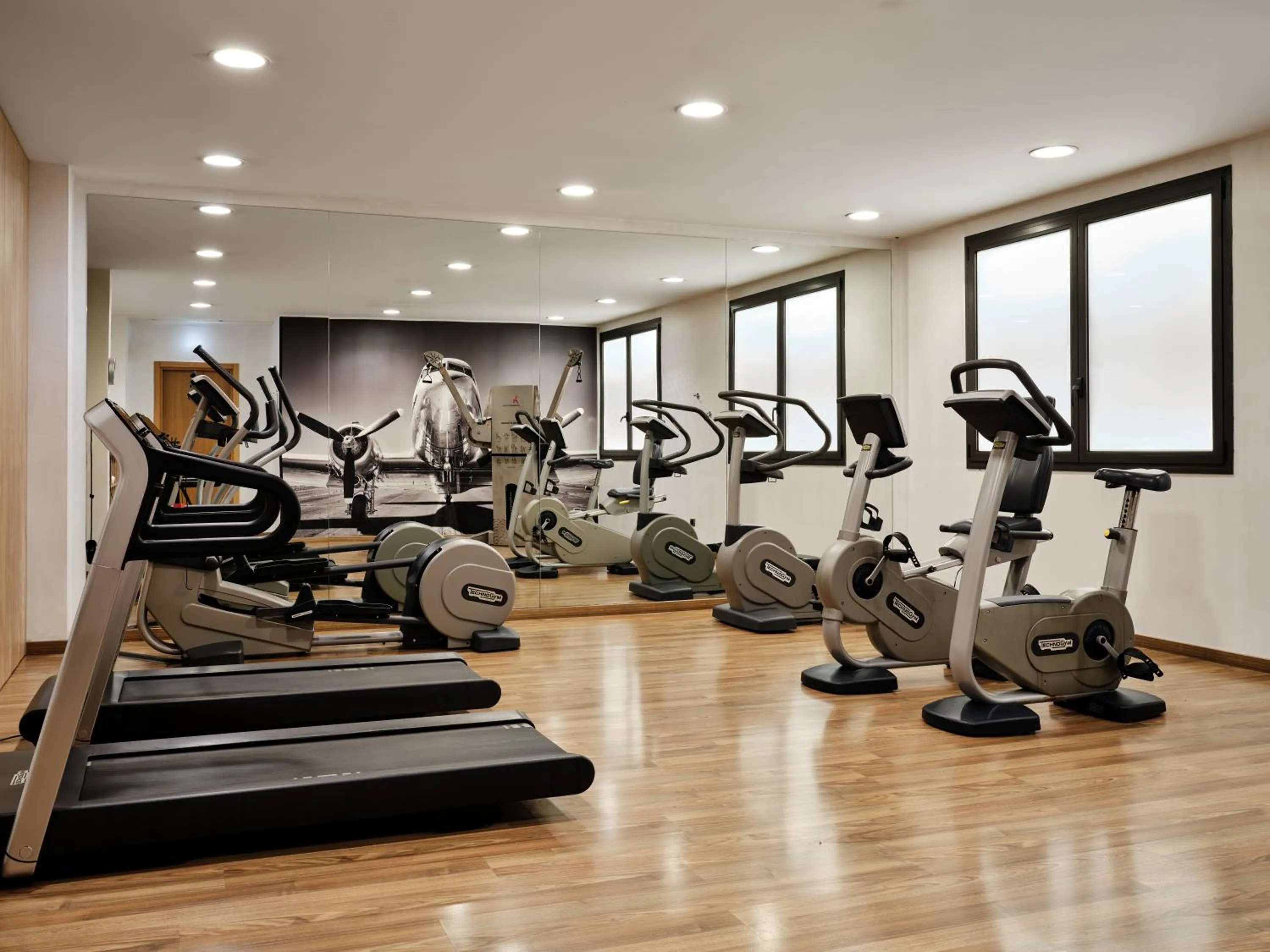 Fitness centre/facilities in Crowne Plaza Milan - Malpensa Airport by IHG