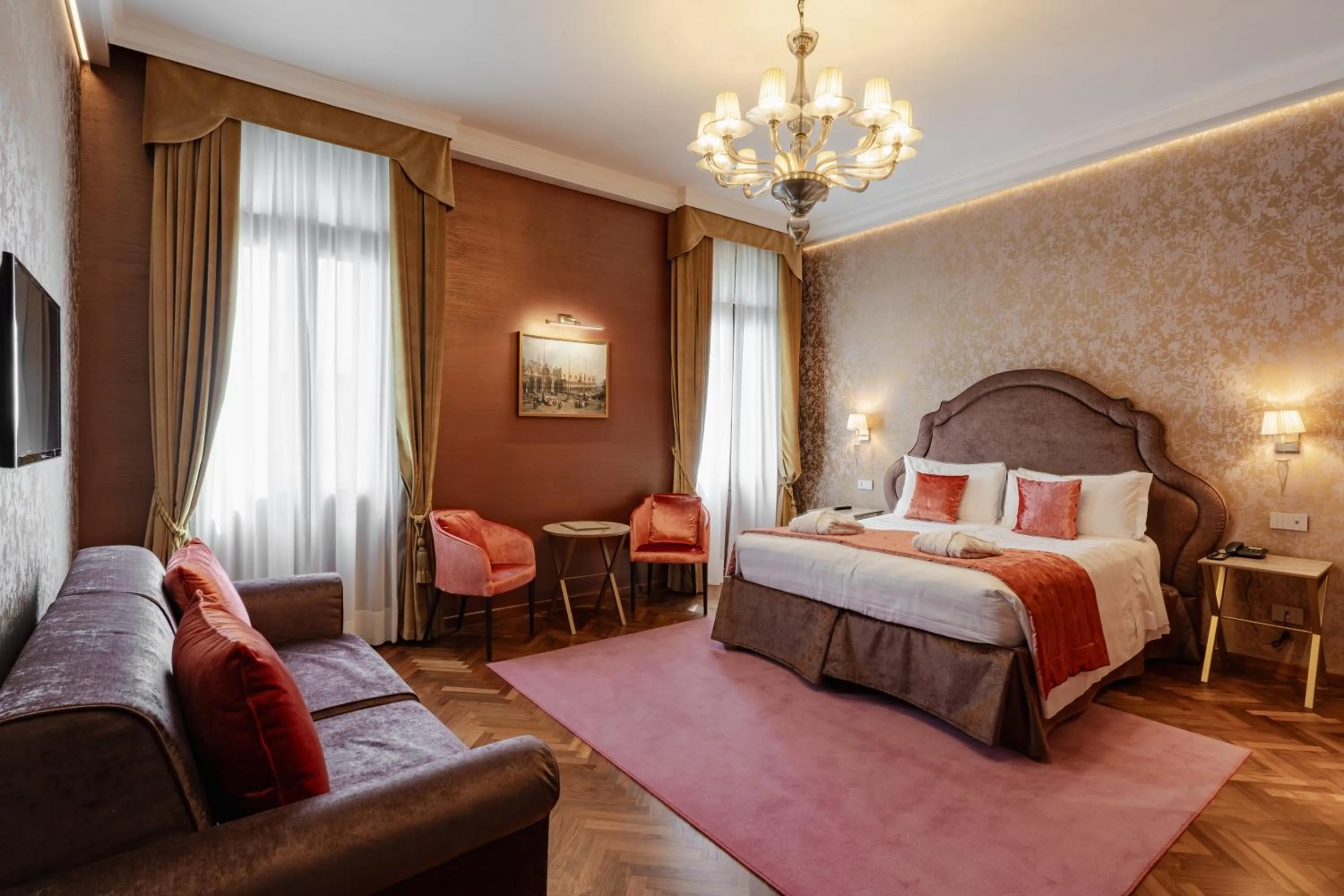 Photo of the whole room, Bed in Hotel Donà Palace