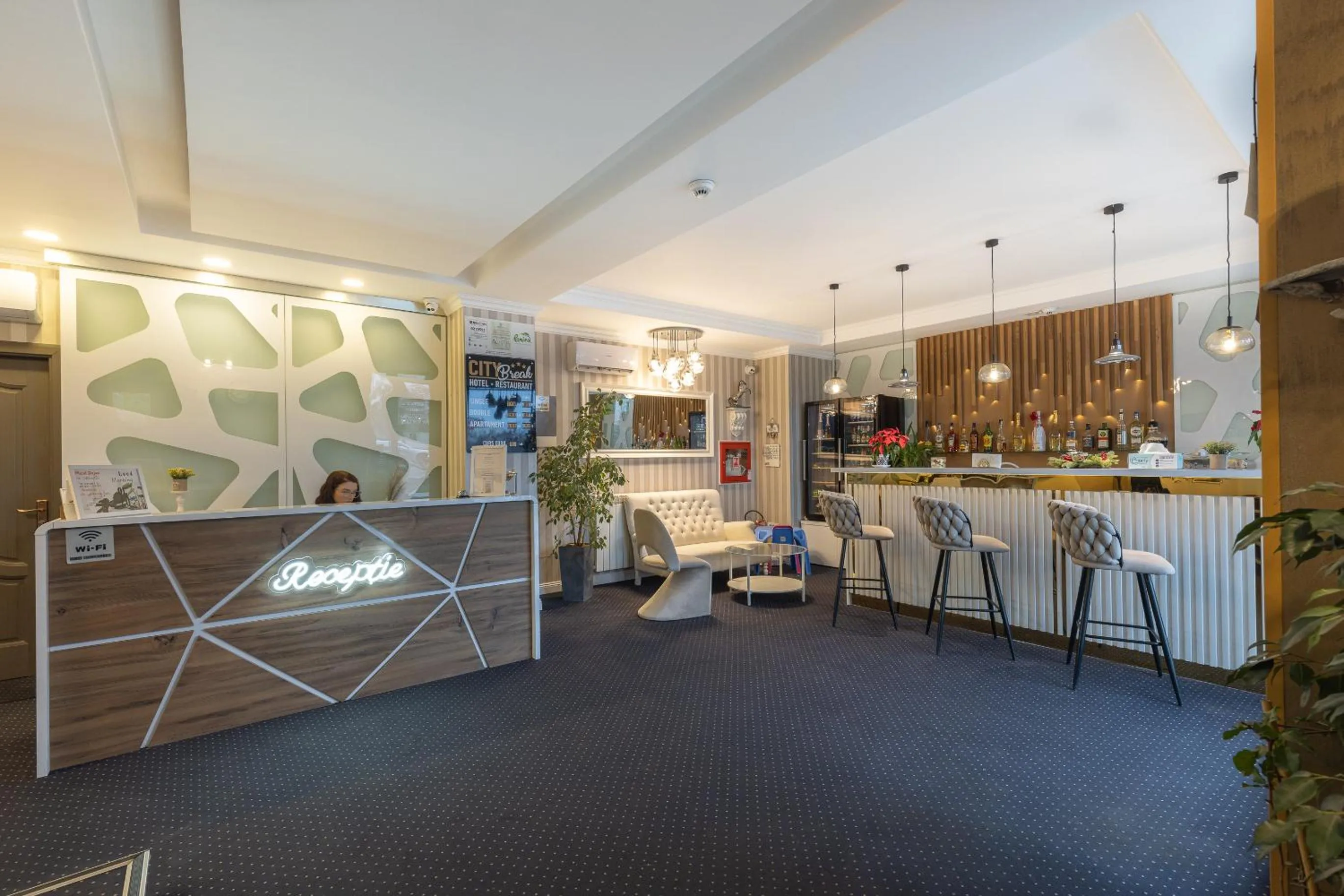 Lobby or reception in Hotel City Break