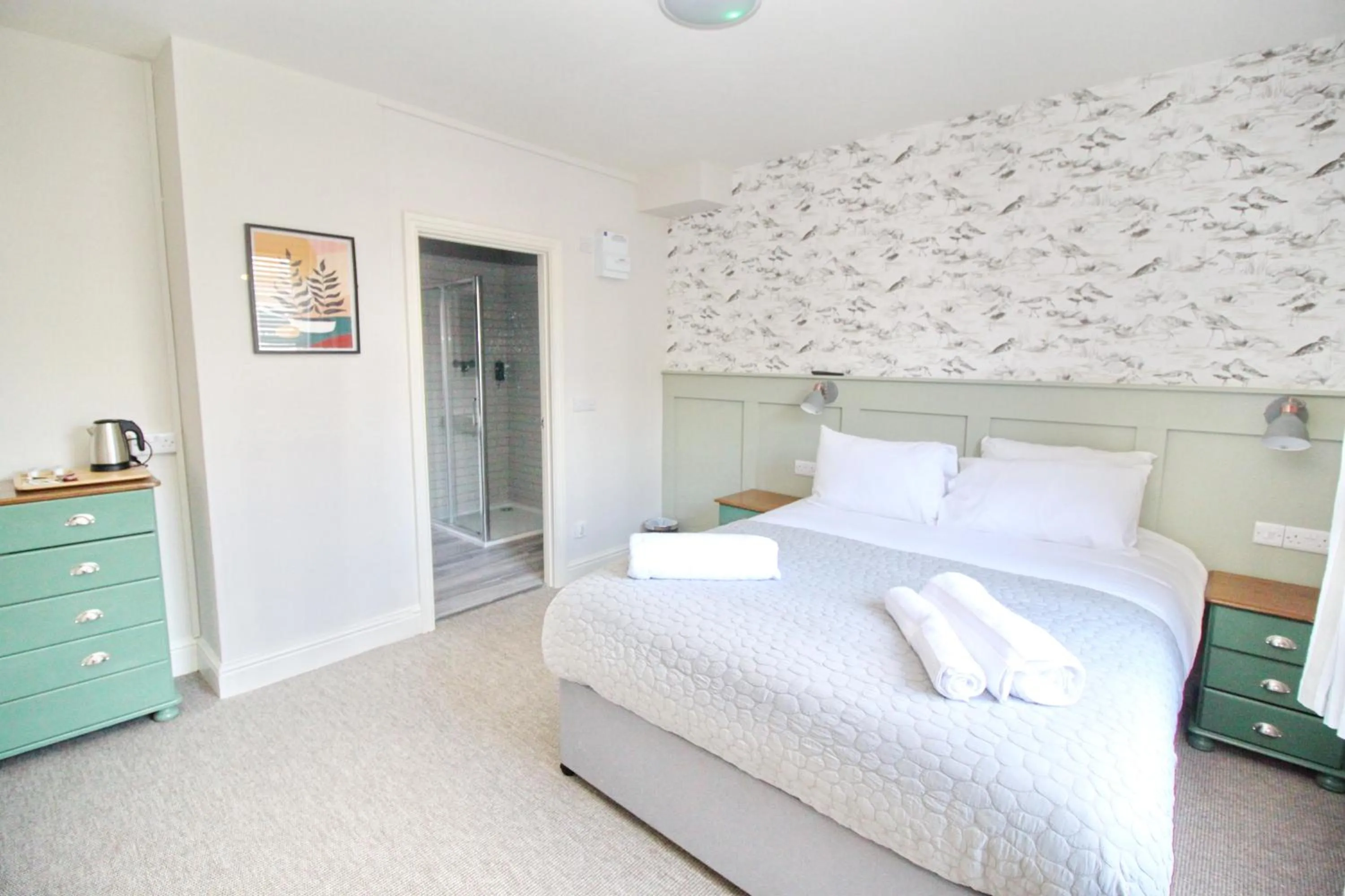 Bed in Rooms at Carterco