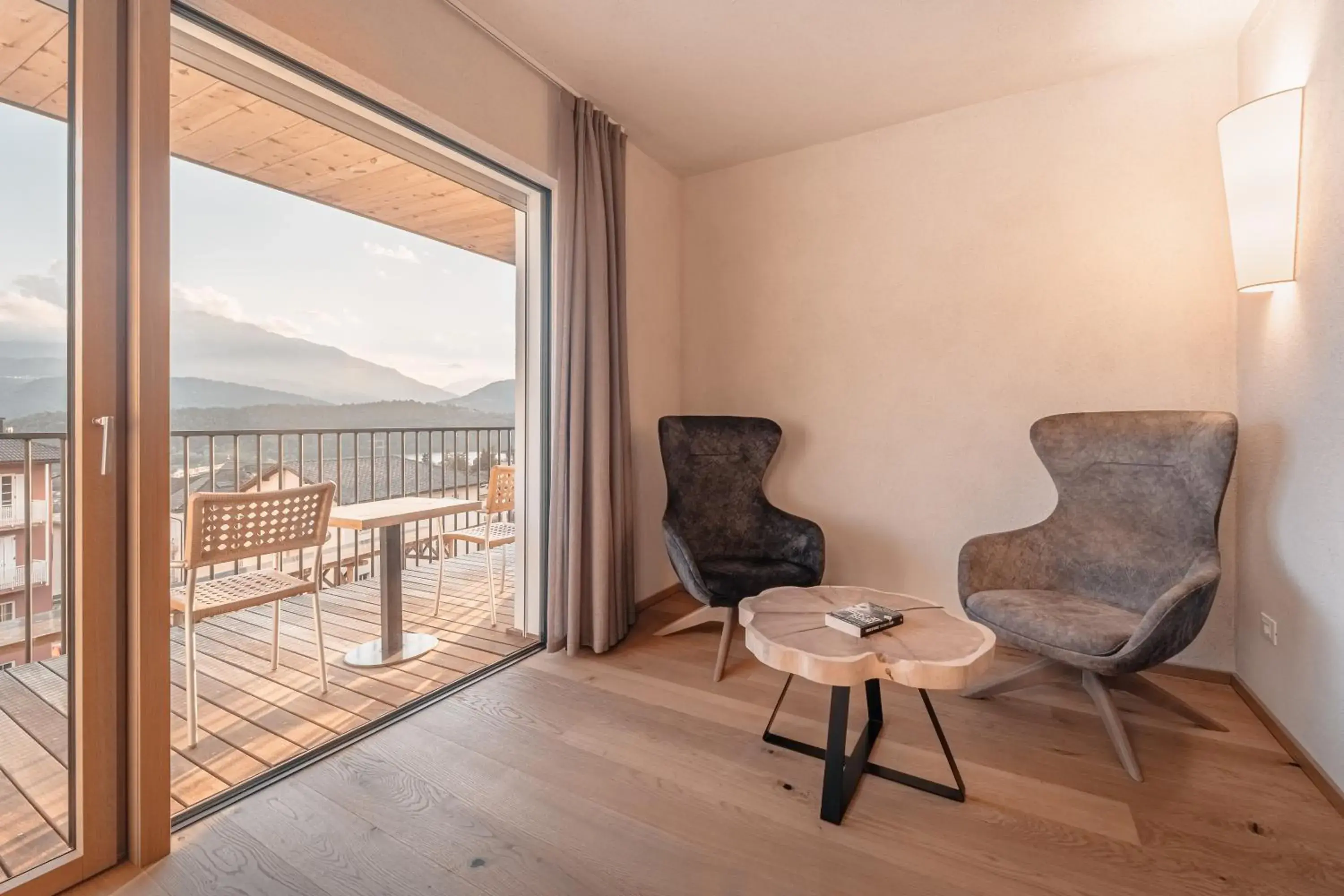 Junior Suite with Balcony in Cristallo Sport & Wellness Hotel Junior Suite with Balcony in Cristallo Sport & Wellness Hotel