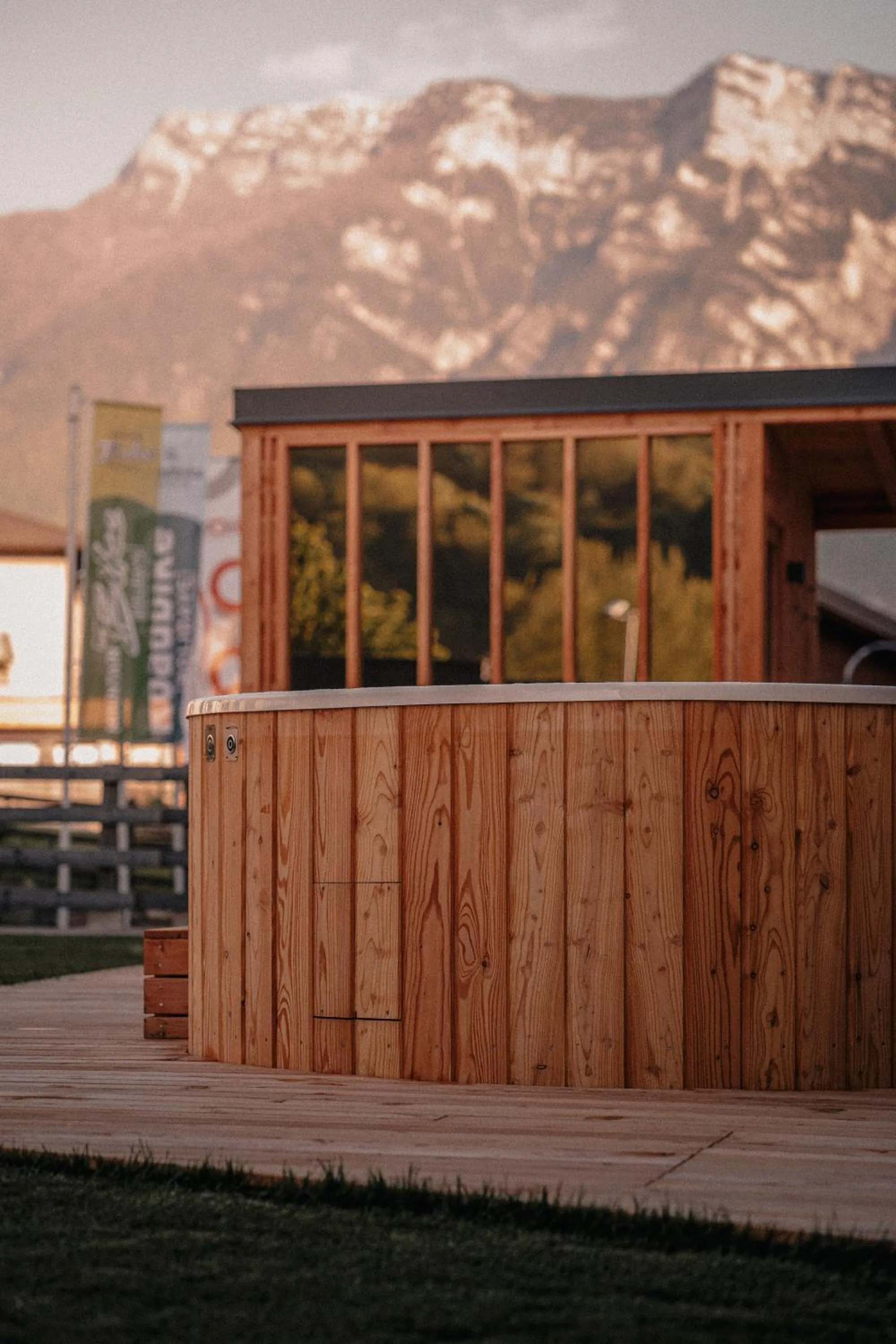 Hot Tub in Cristallo Sport & Wellness Hotel