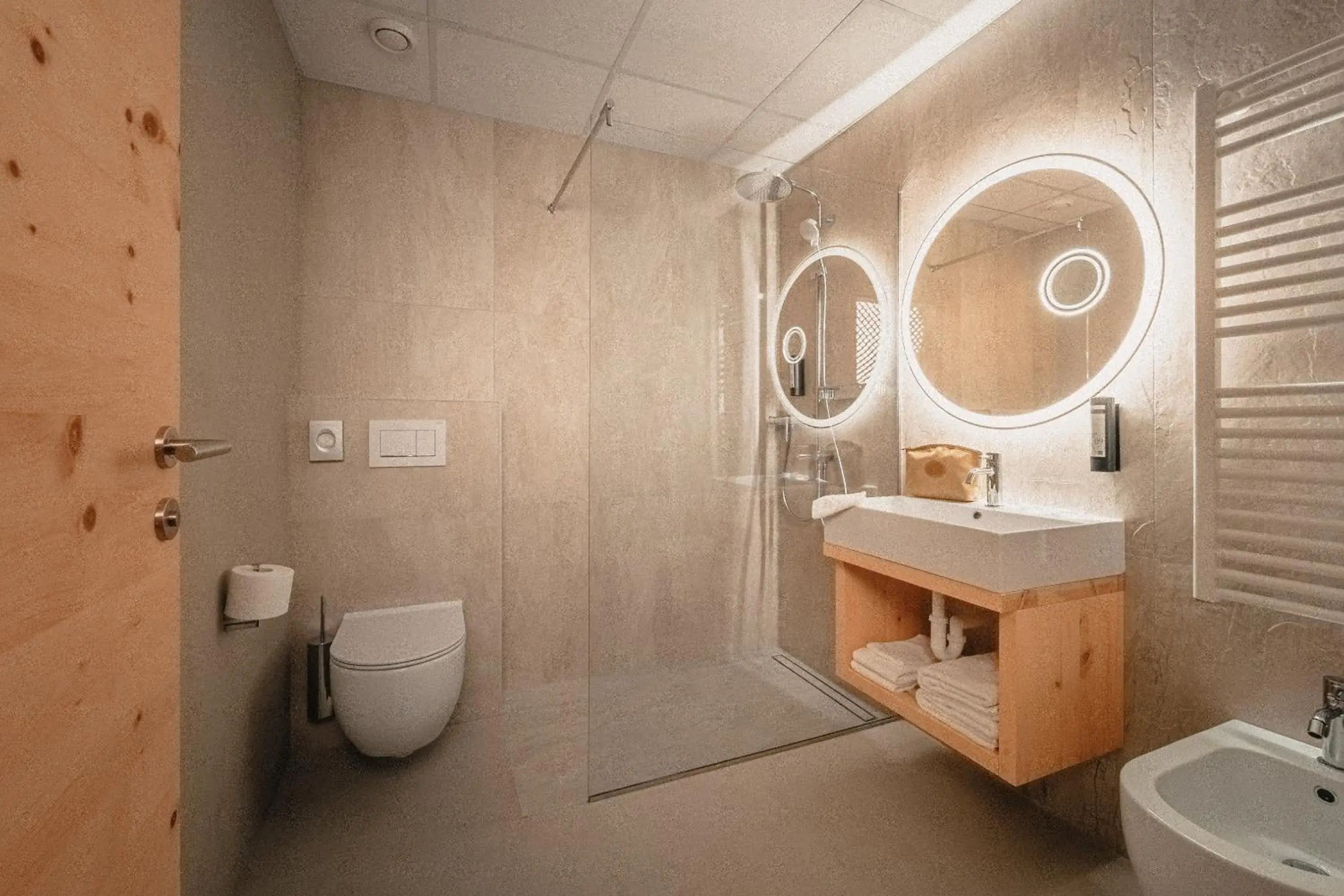 Comfort Twin or Double Room in Cristallo Sport & Wellness Hotel Comfort Twin or Double Room in Cristallo Sport & Wellness Hotel