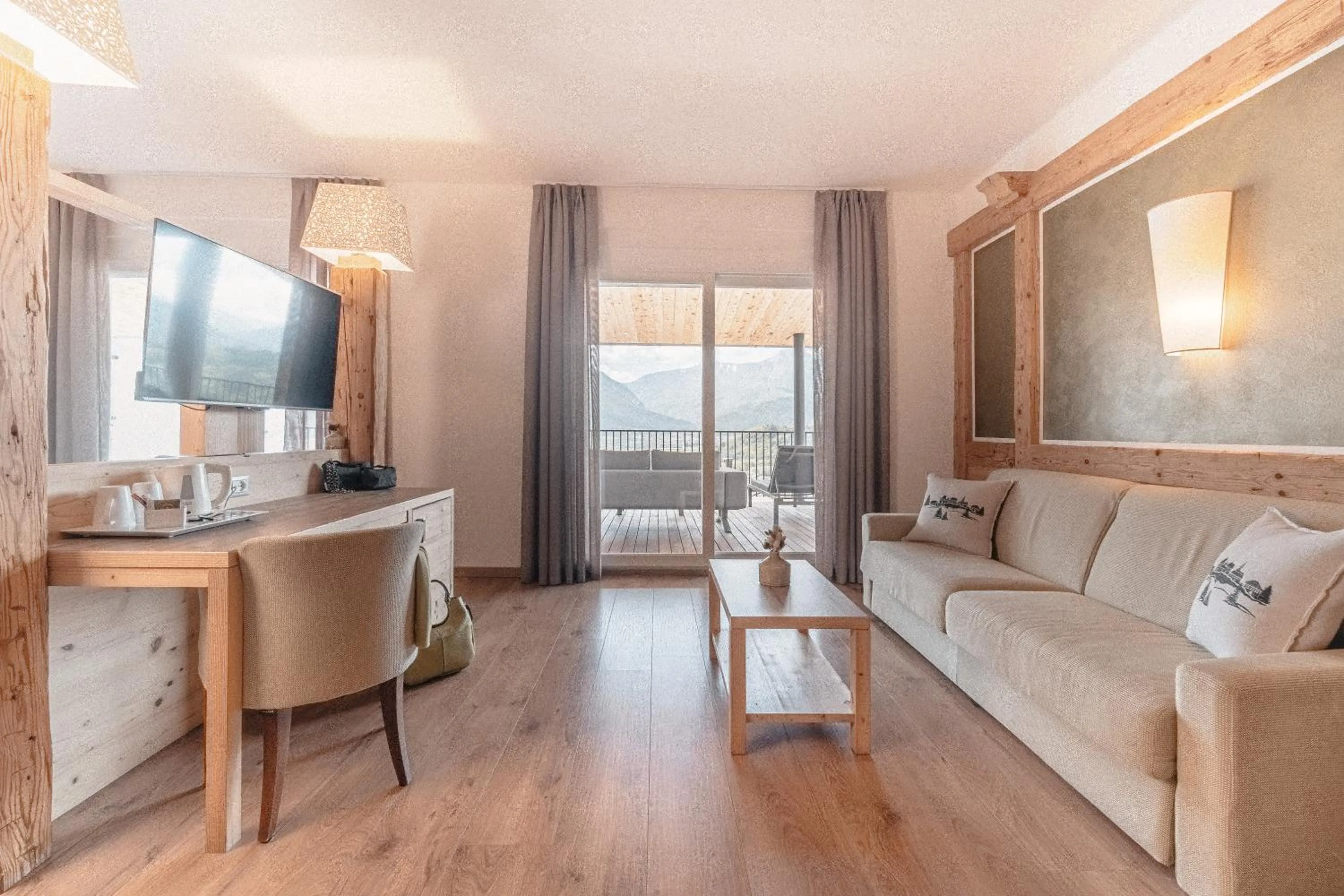 Bedroom in Cristallo Sport & Wellness Hotel