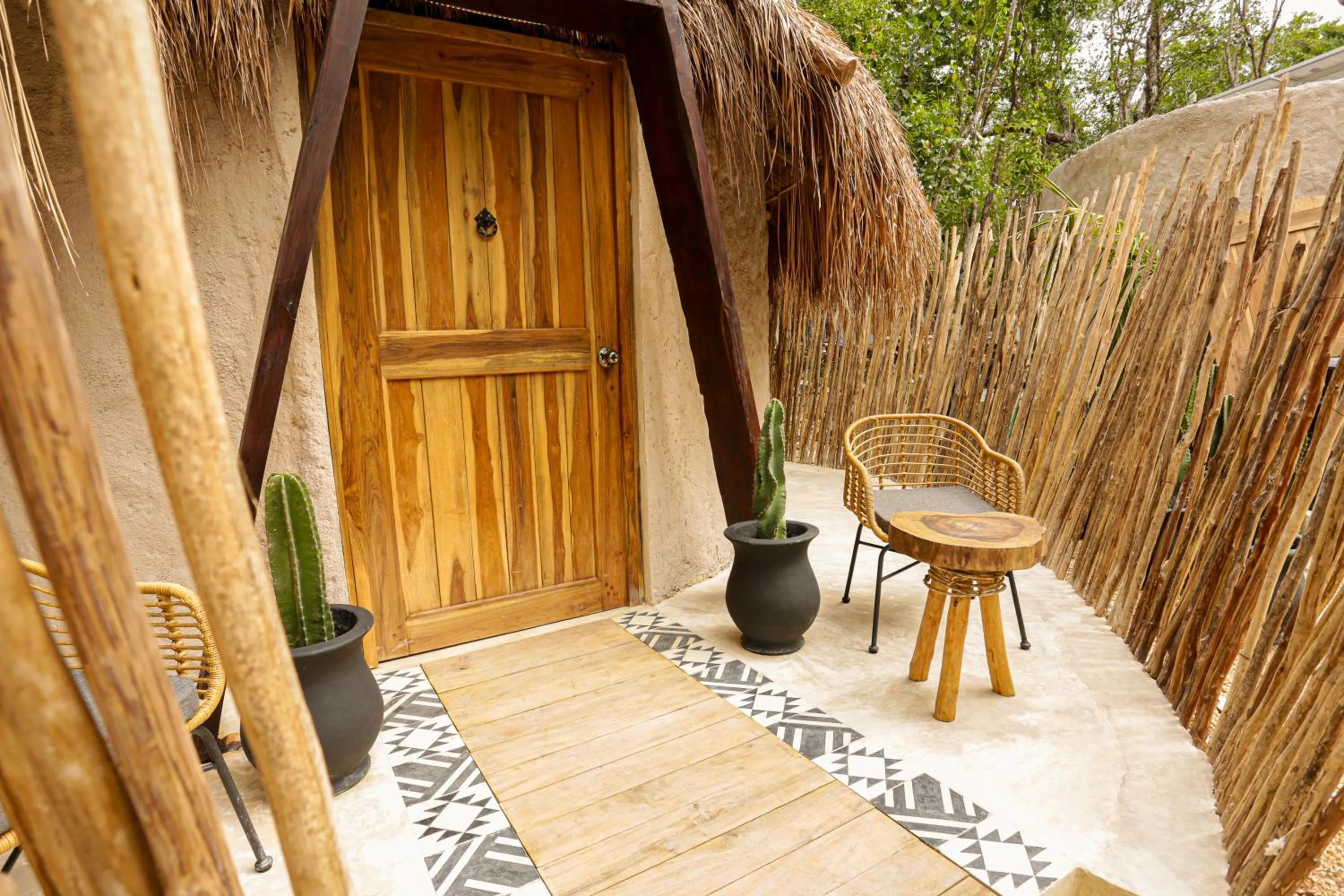 Natural landscape in The Yellow Nest Tulum