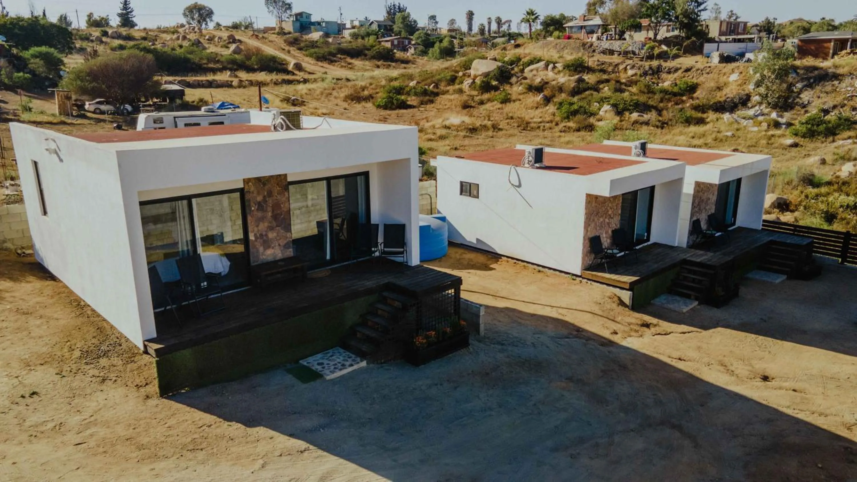 Bird's eye view in Villas La Morita Valle de Guadalupe