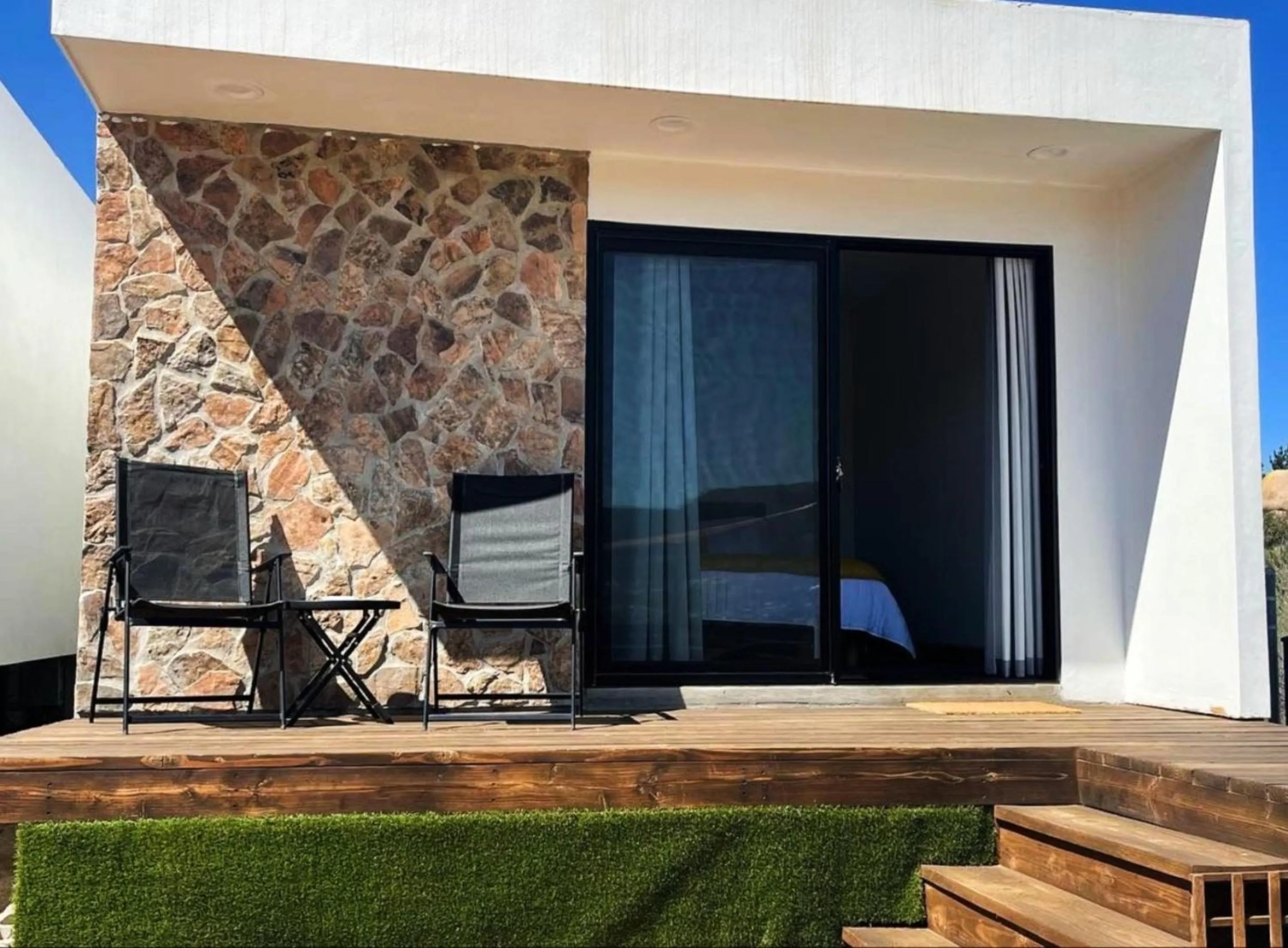 Facade/entrance in Villas La Morita Valle de Guadalupe