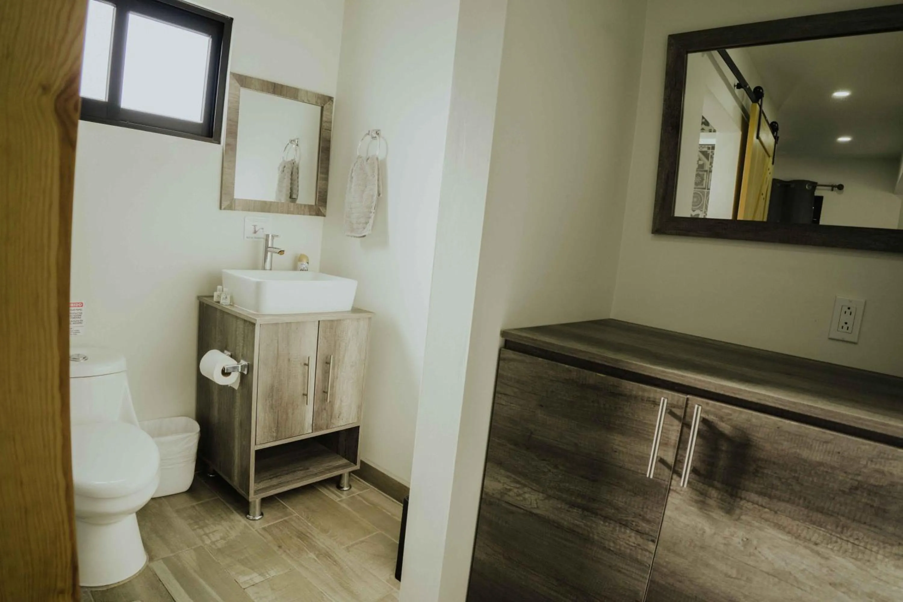 Bathroom in Villas La Morita Valle de Guadalupe