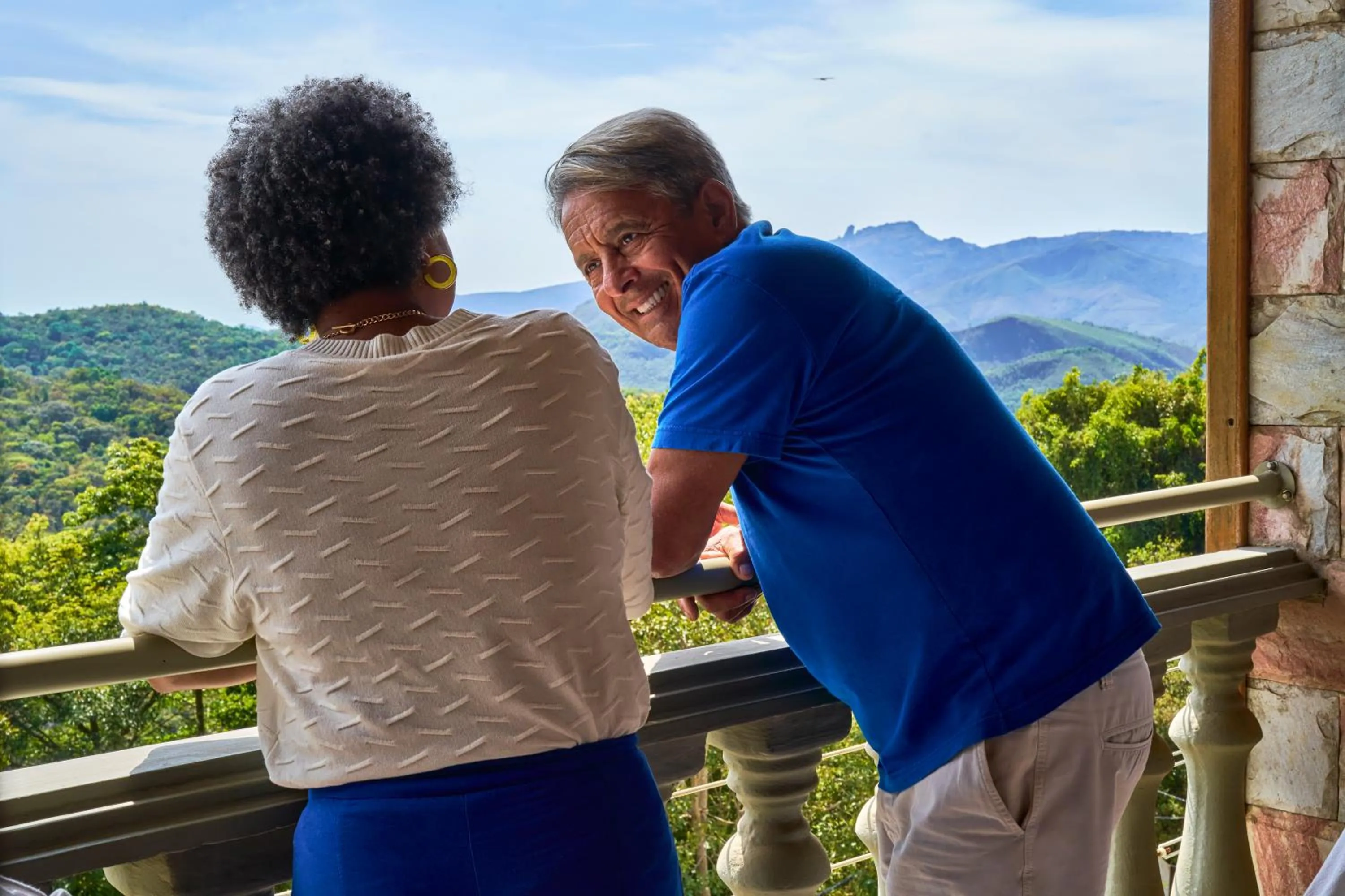 Natural landscape in SESC OURO PRETO