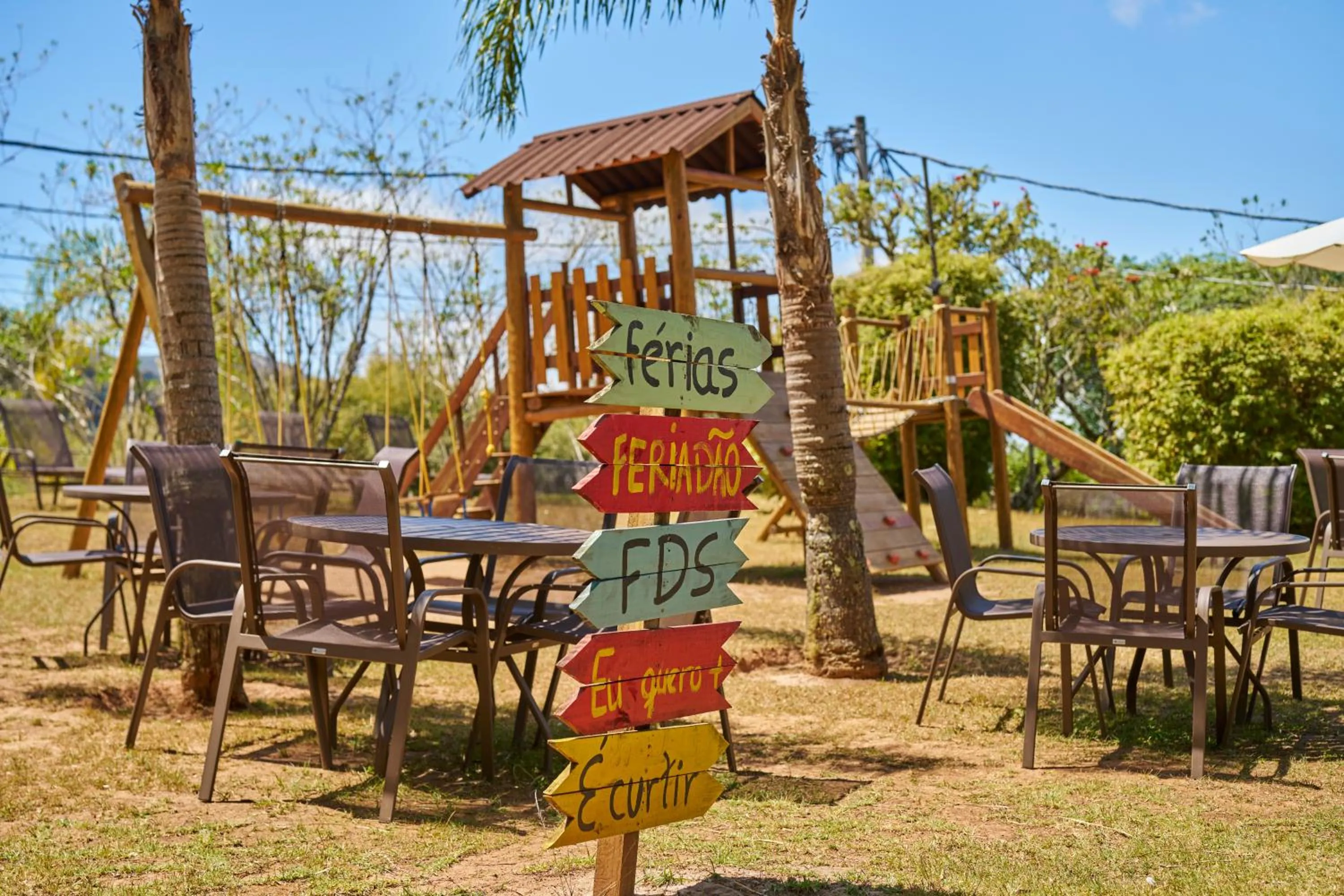 Children play ground in SESC OURO PRETO