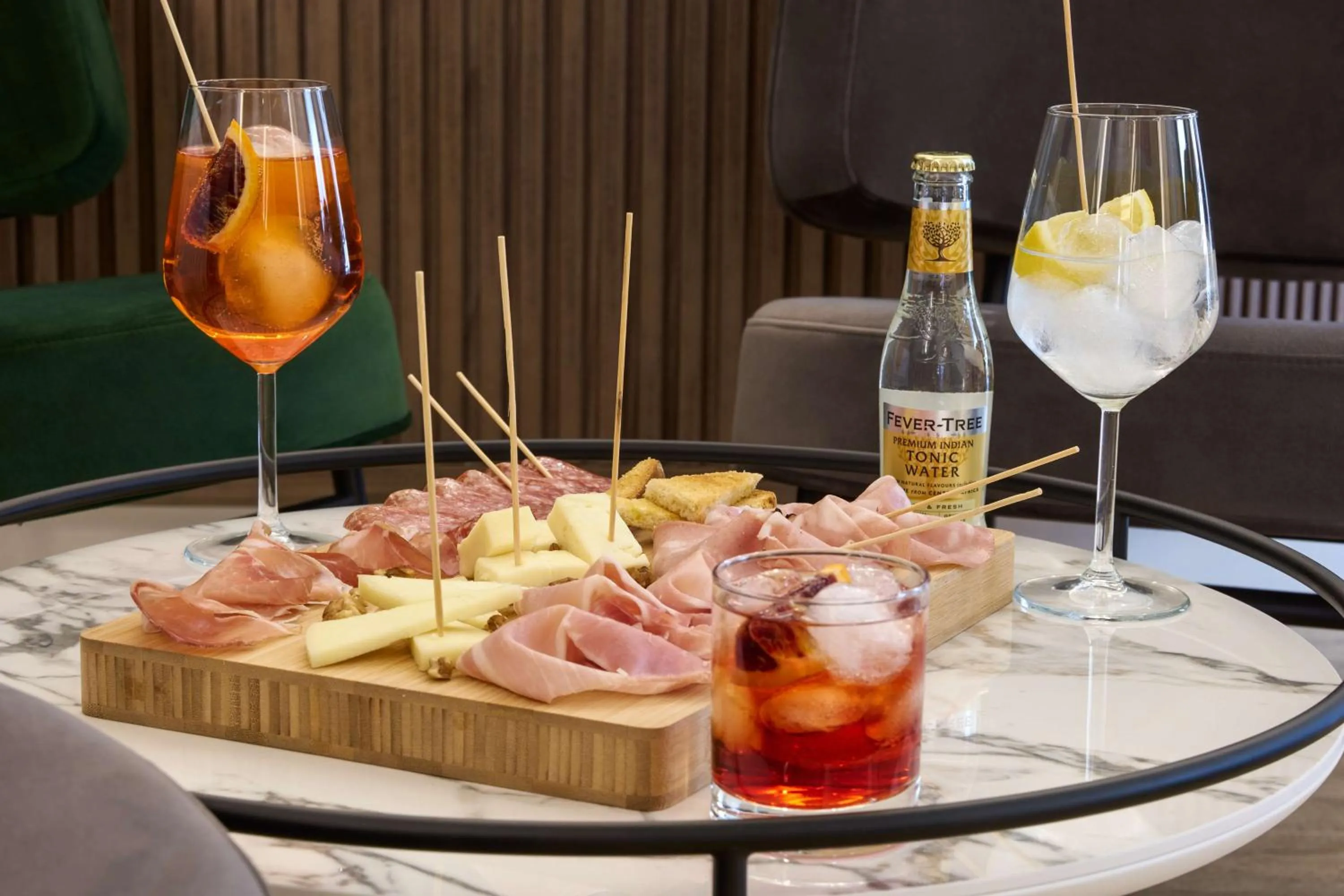 Food and drinks in Radisson Hotel Ferrara