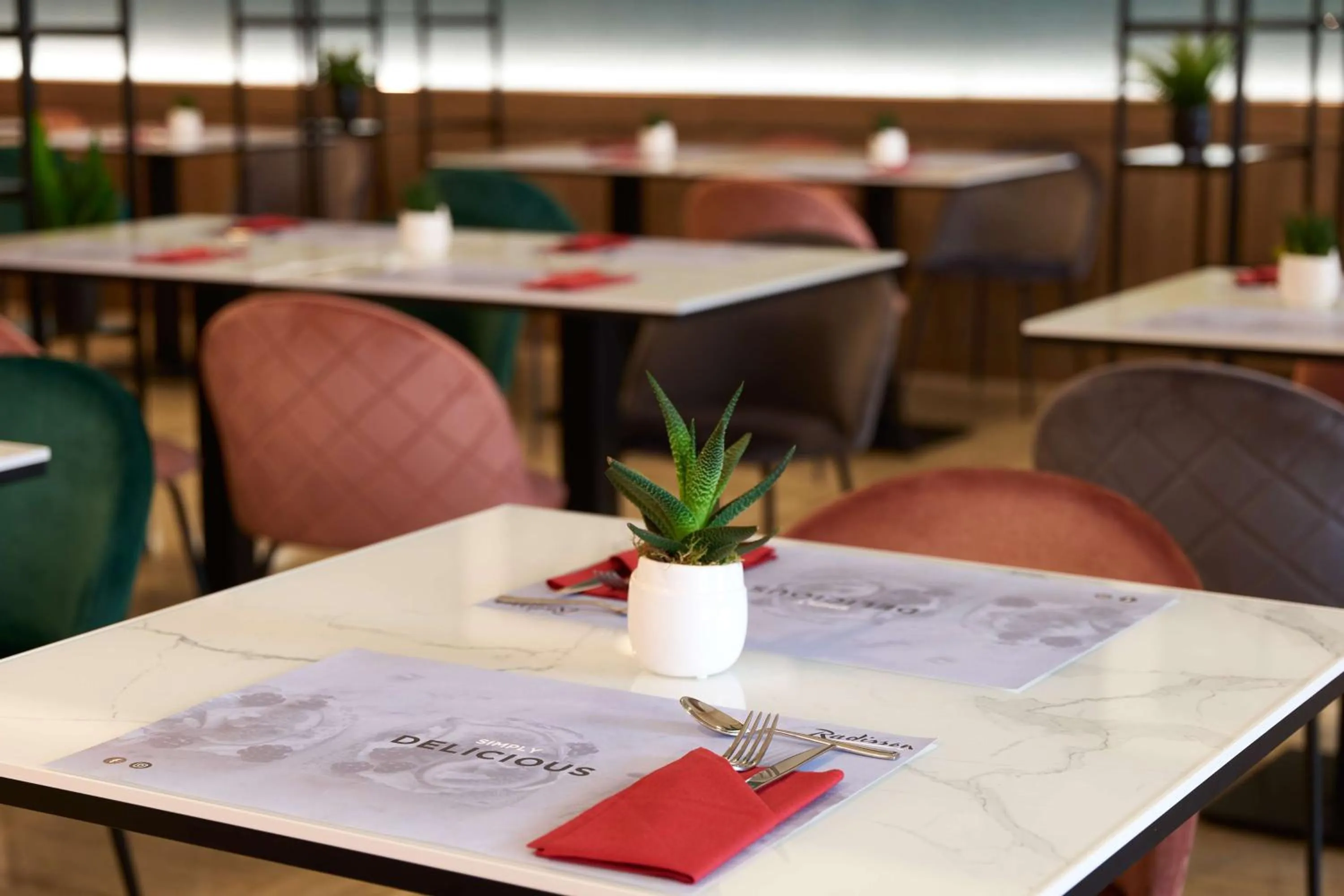 Restaurant/places to eat in Radisson Hotel Ferrara