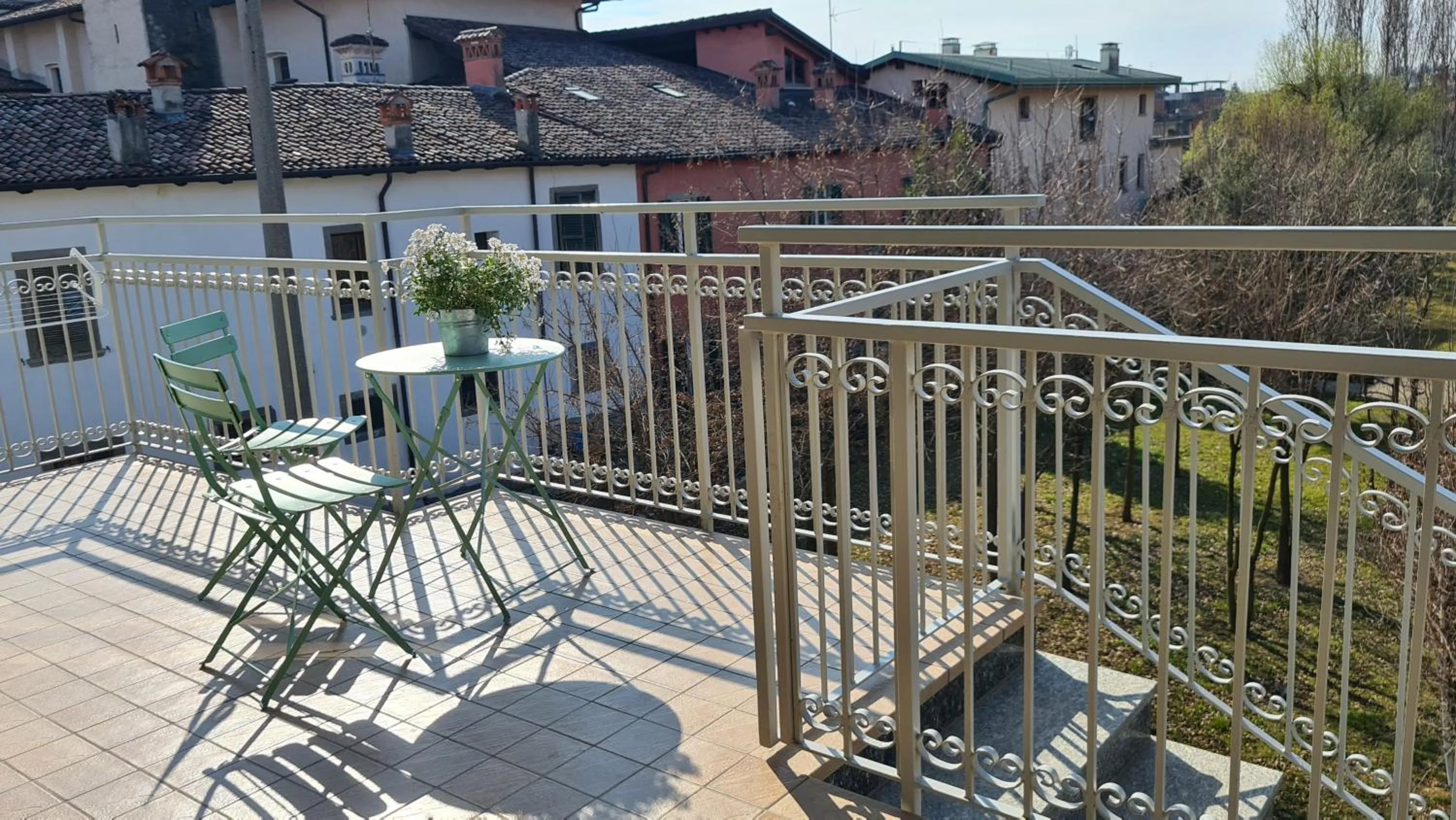 Balcony/Terrace in Casa Valle D'Astino