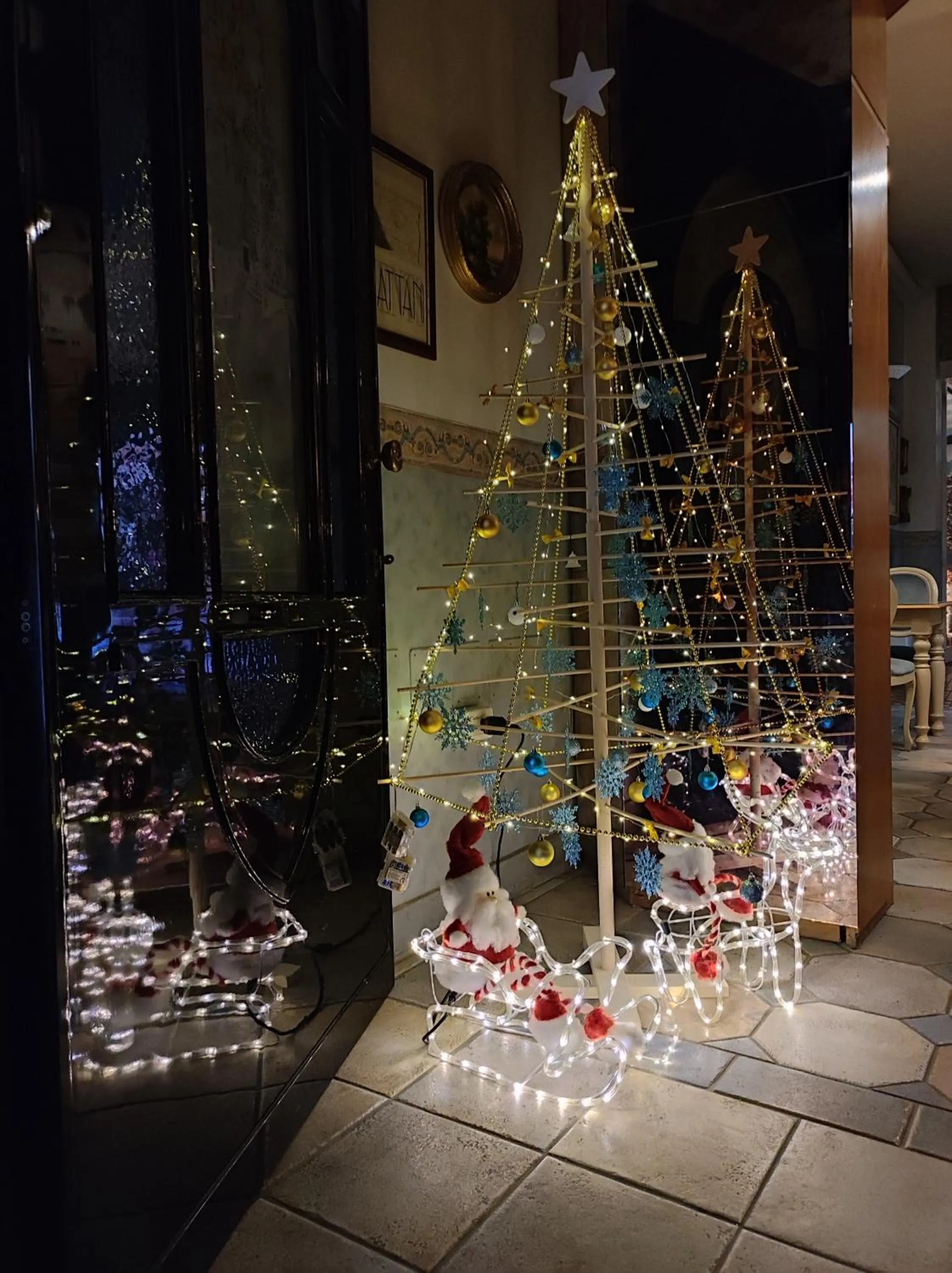 Decorative detail in D'Elite Room & Breakfast