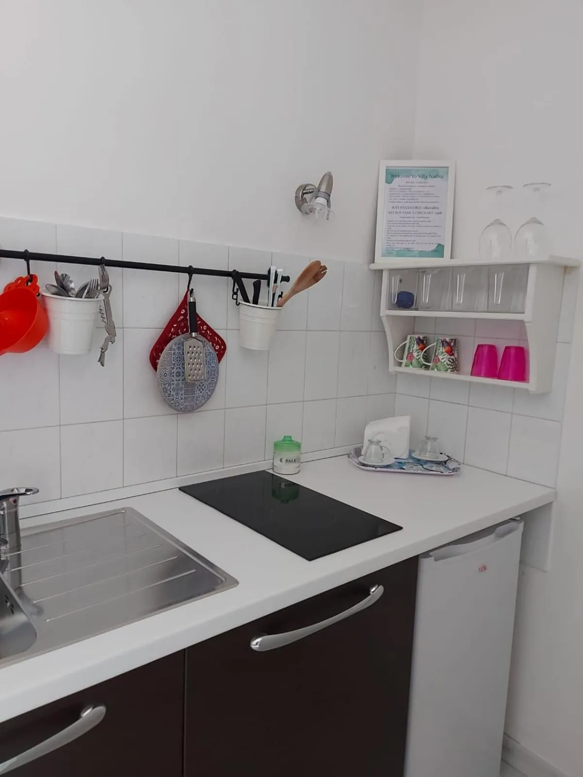 Kitchen or kitchenette in Villa Nadira