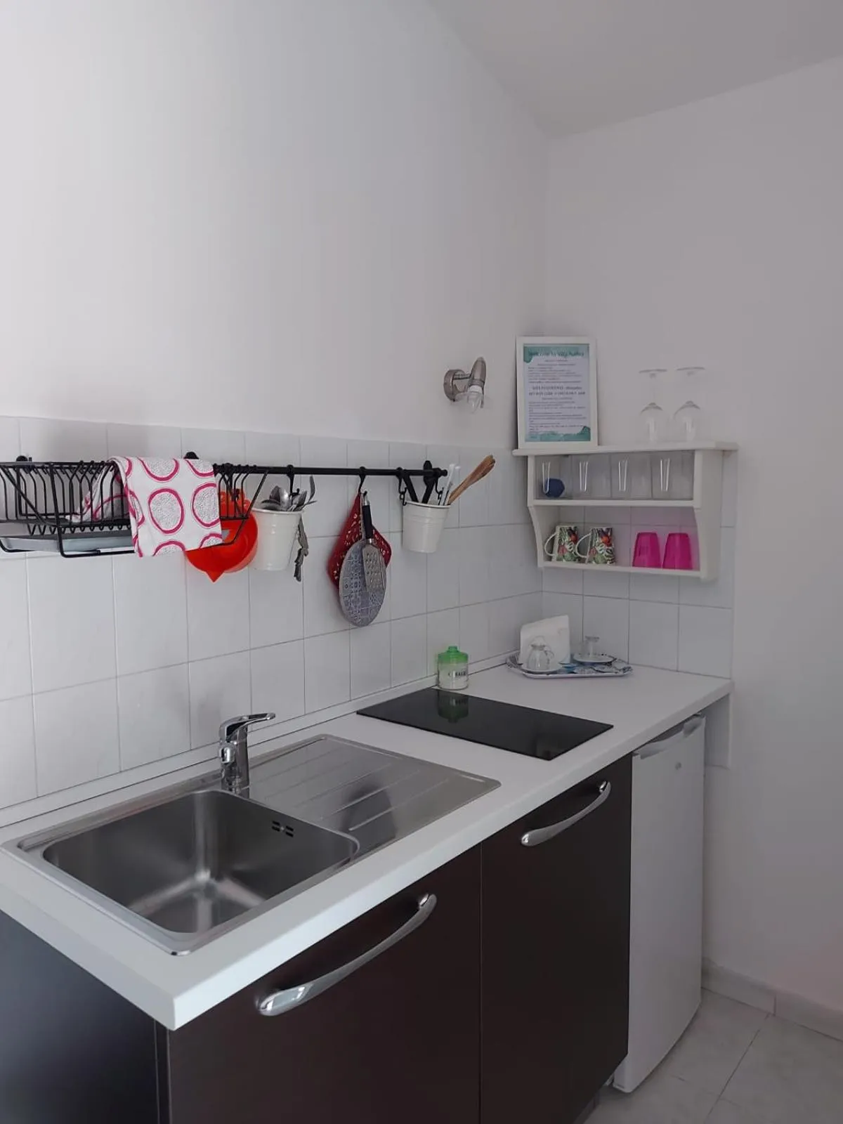 Kitchen or kitchenette in Villa Nadira