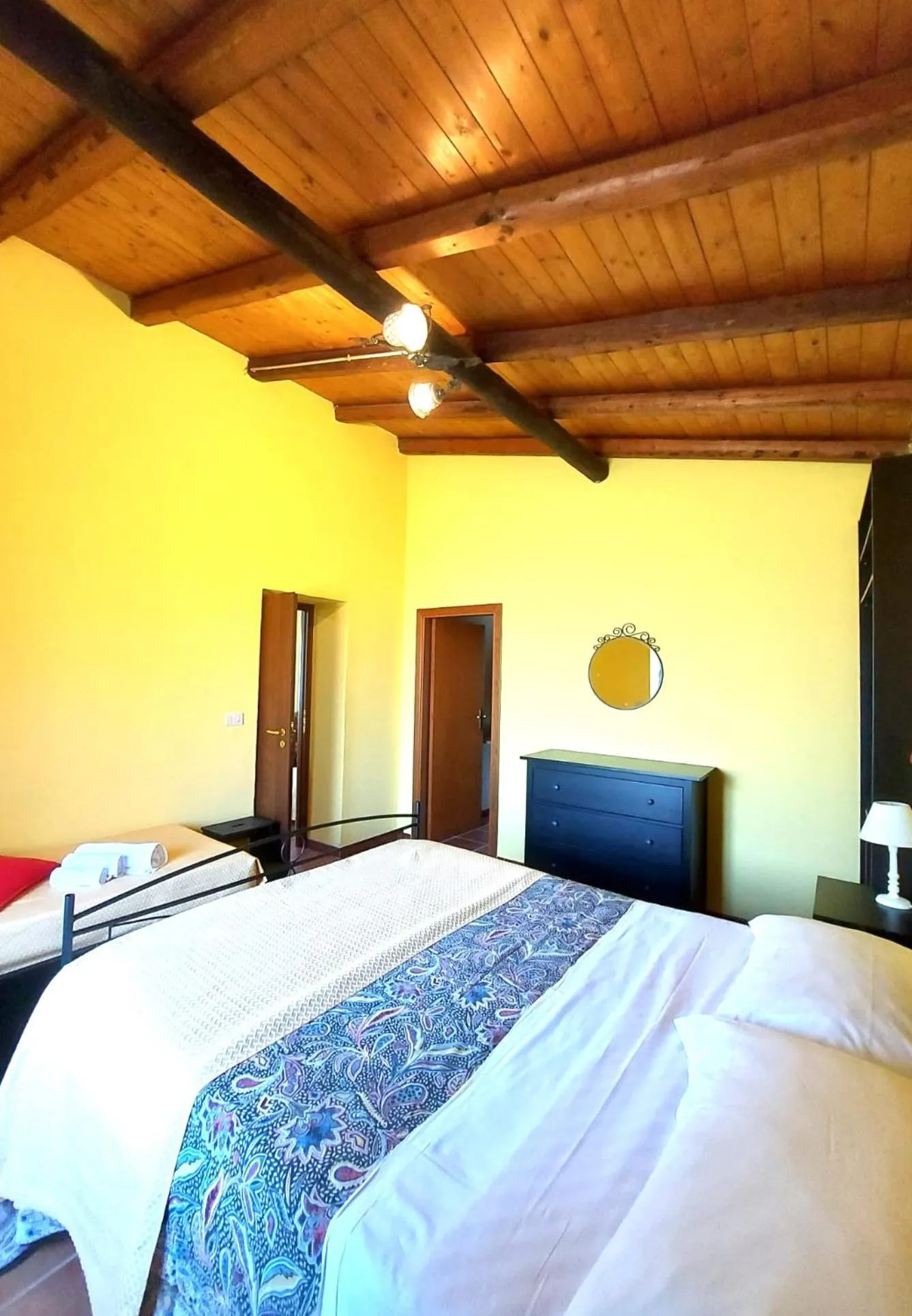 Bed in Villa Nadira