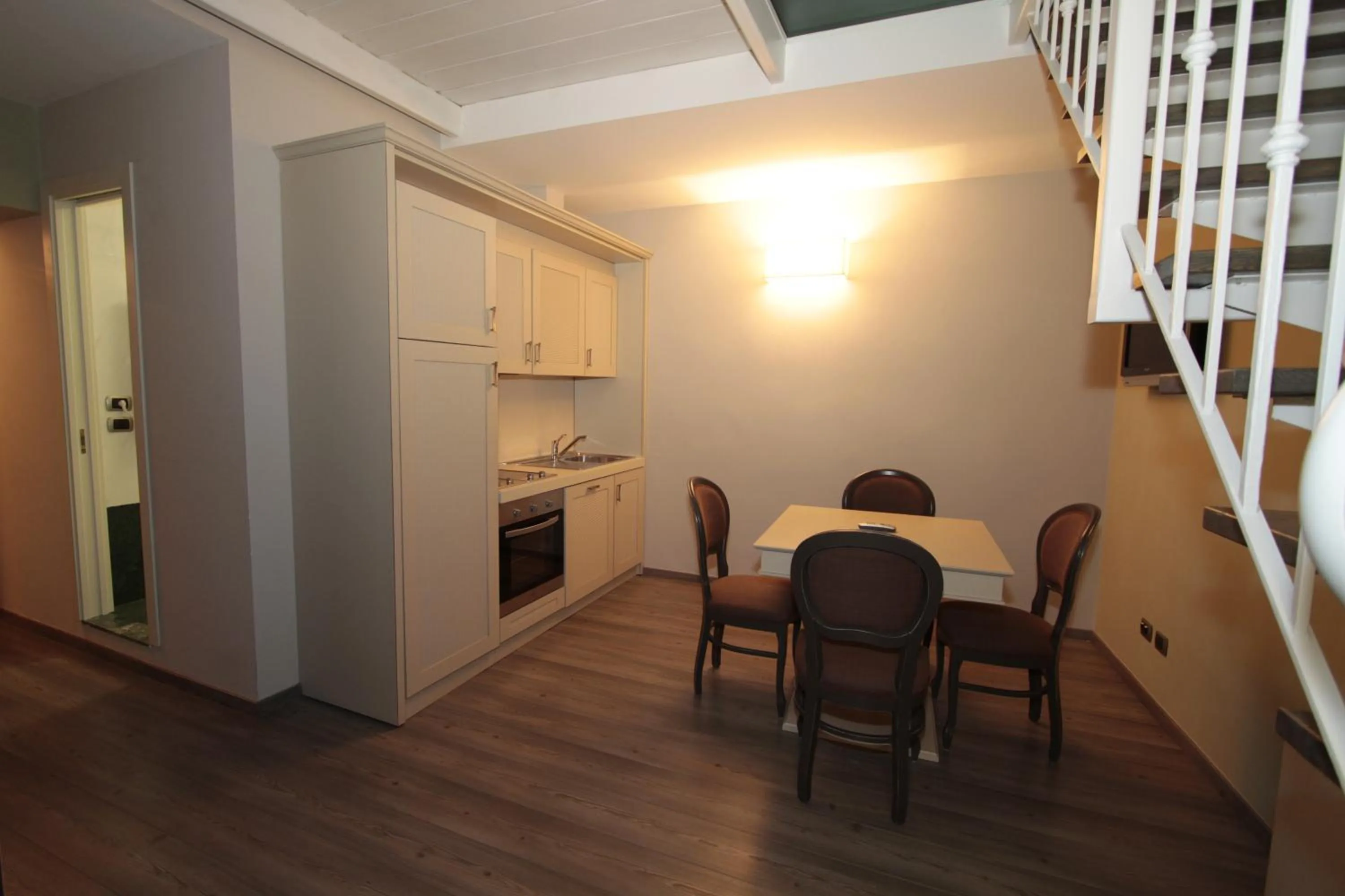 Kitchen or kitchenette in Residence La Repubblica