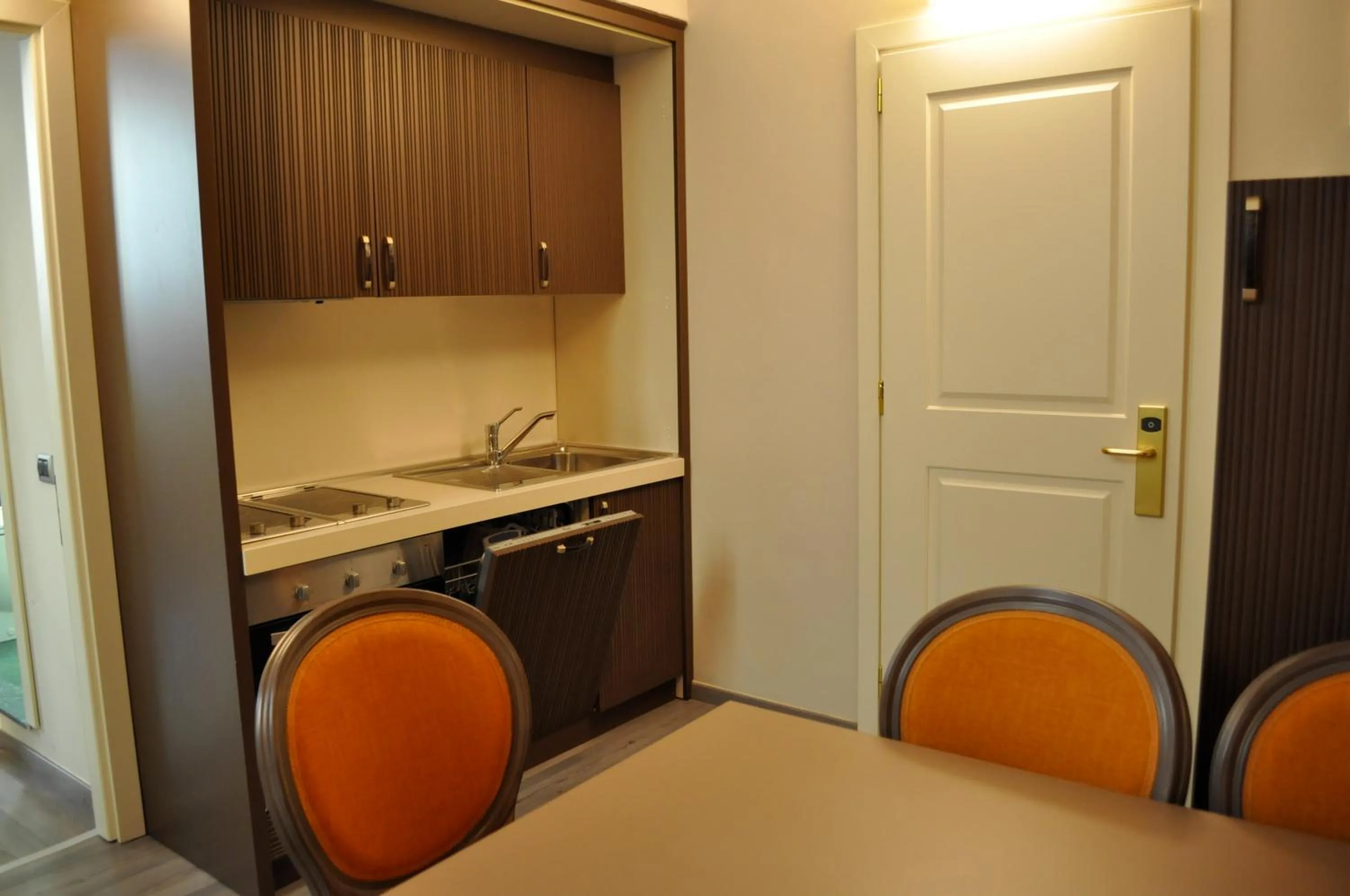 Kitchen or kitchenette in Residence La Repubblica