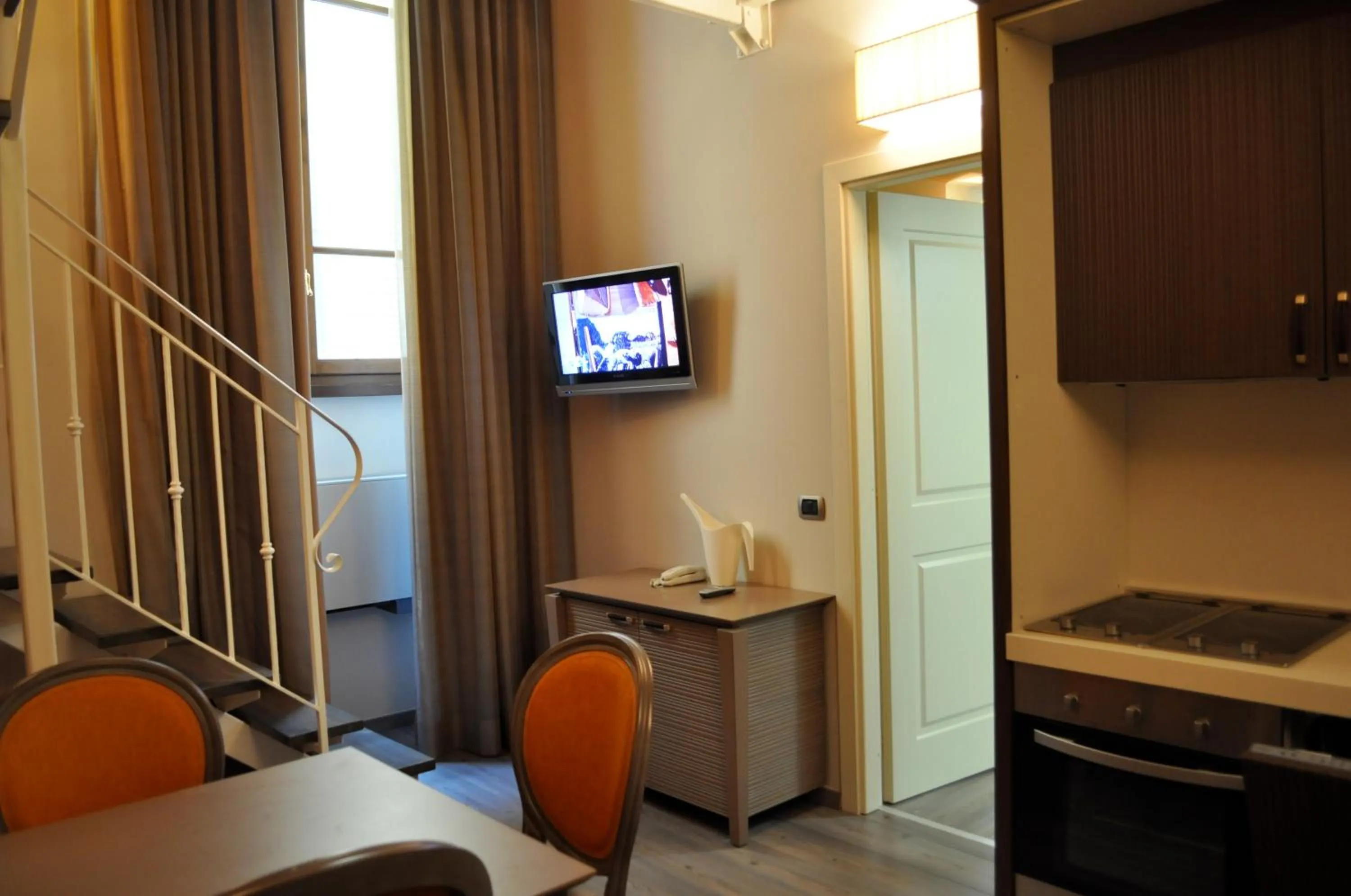 Kitchen or kitchenette in Residence La Repubblica