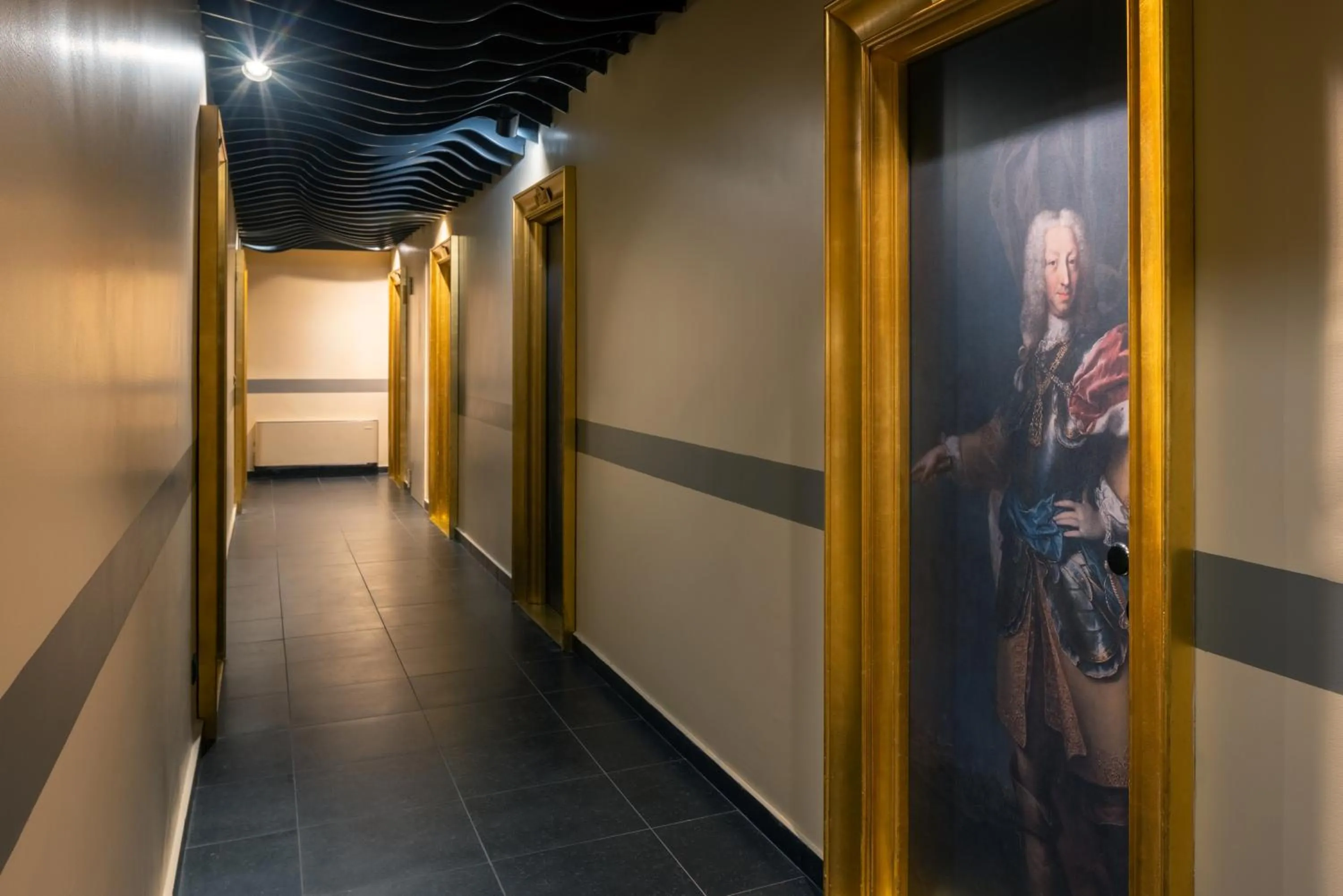 Decorative detail in UNA Hotels Vittoria Firenze