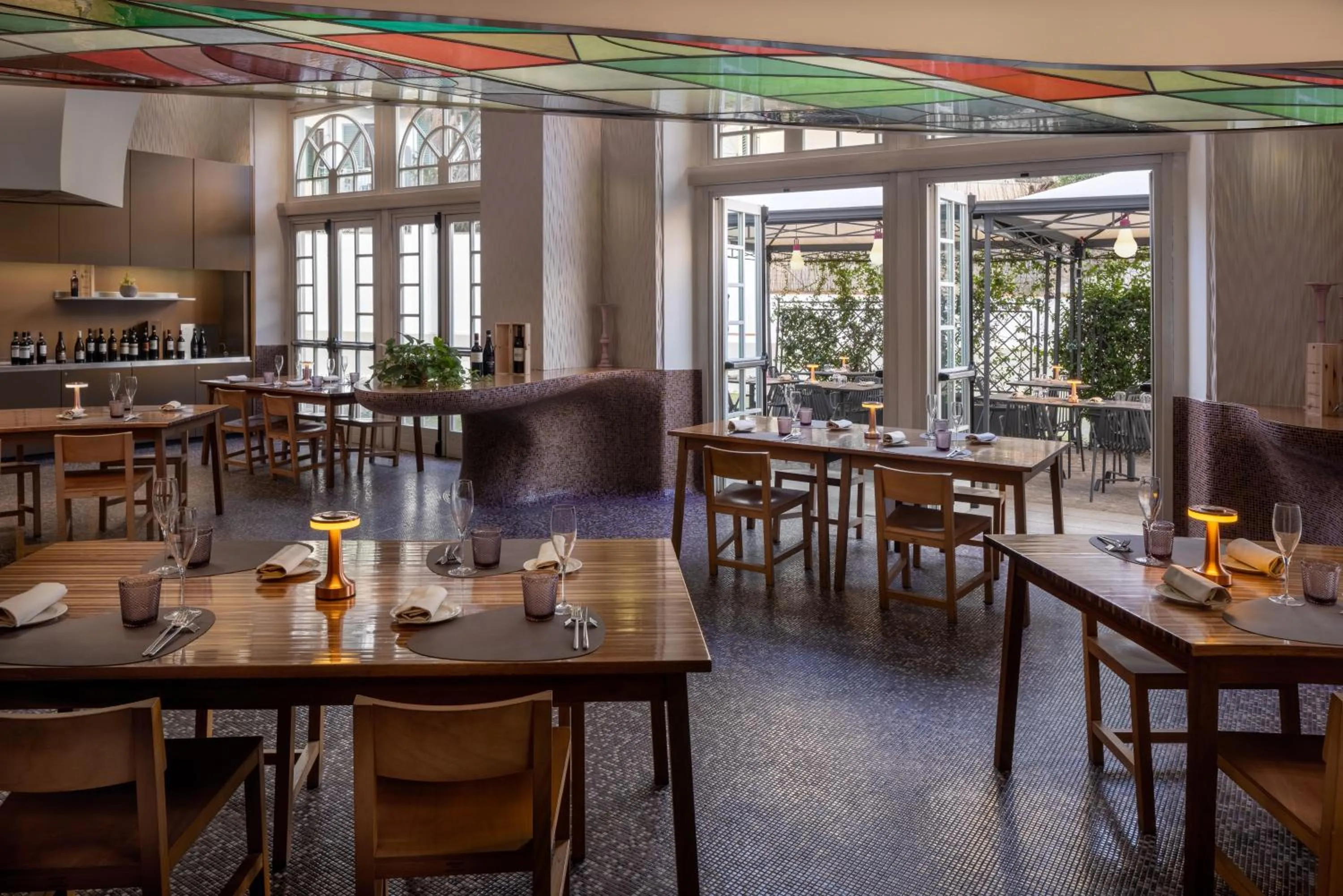 Restaurant/places to eat in UNA Hotels Vittoria Firenze