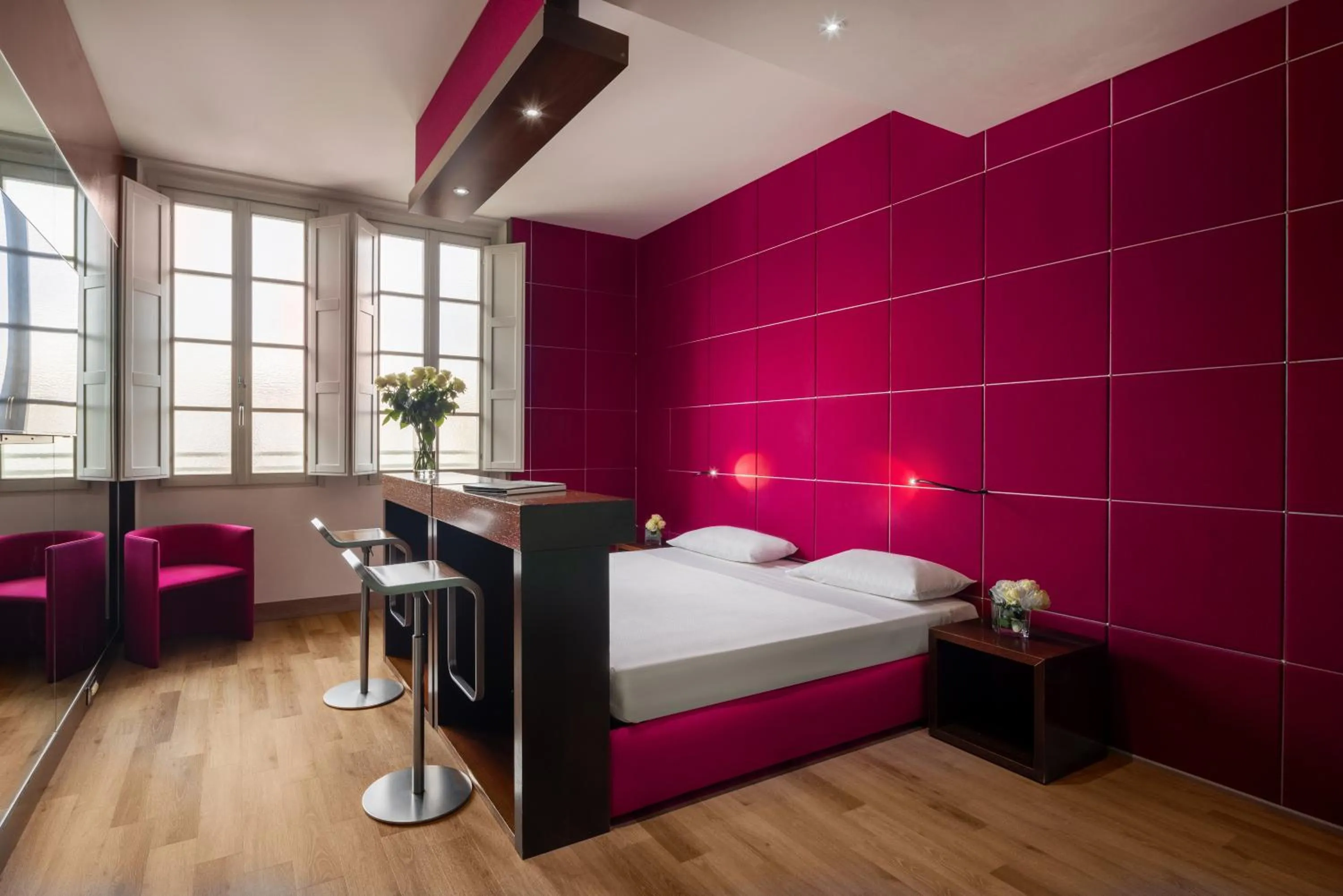 Bedroom, Bed in UNA Hotels Vittoria Firenze