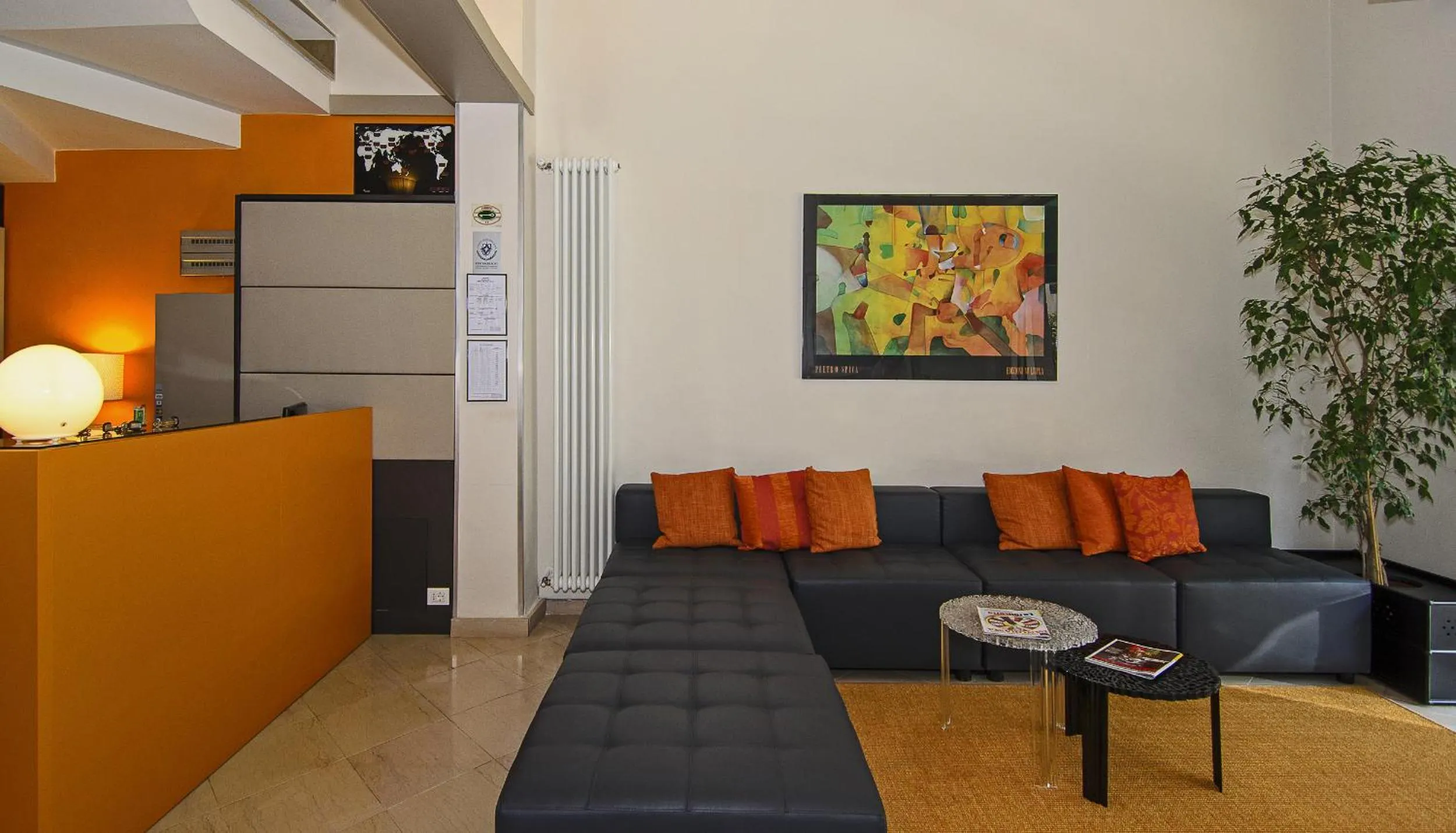 Lobby or reception in Hotel Lupori