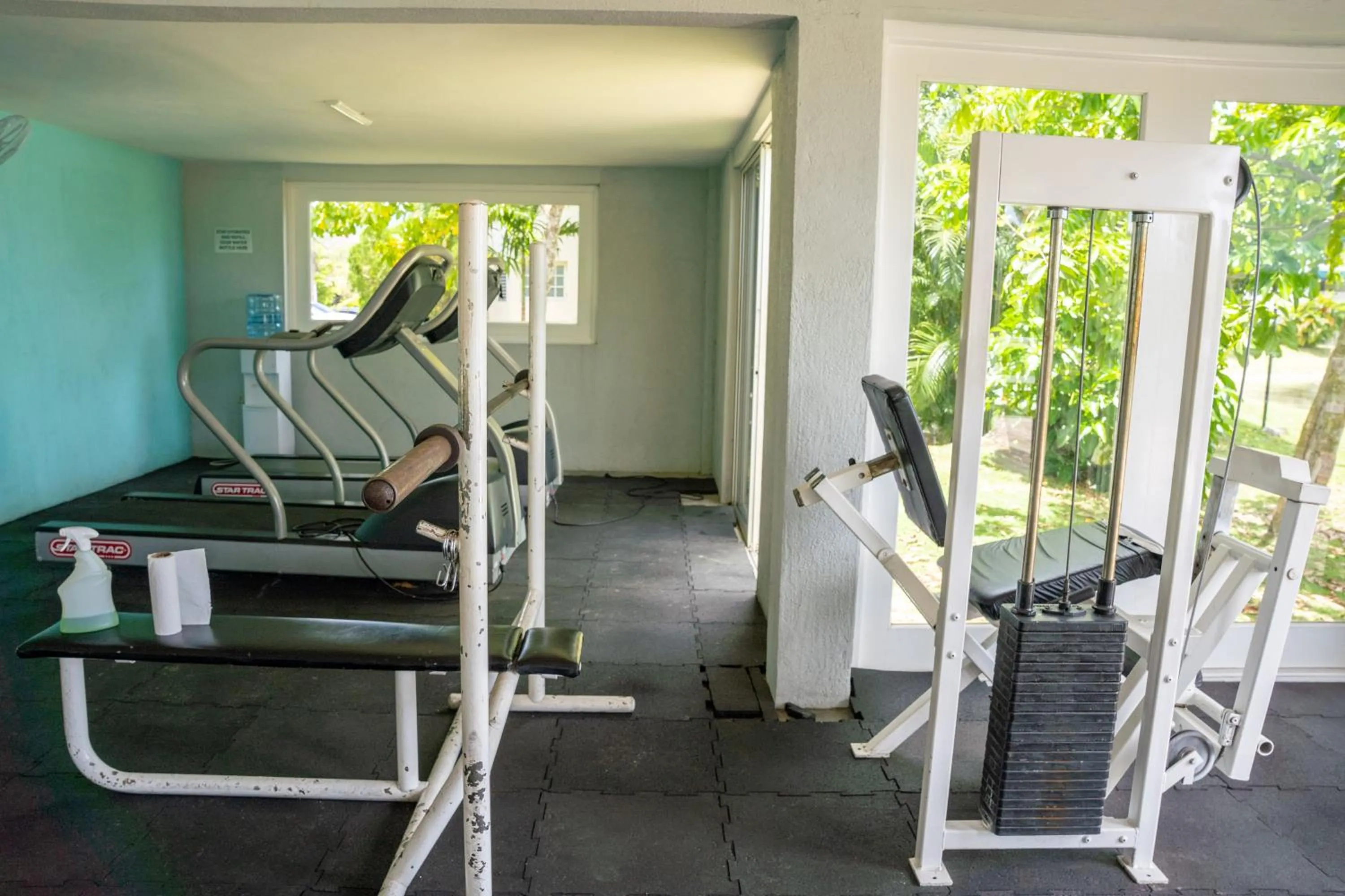 Fitness centre/facilities in Luxury Apartments and Rooms,The Lagoons