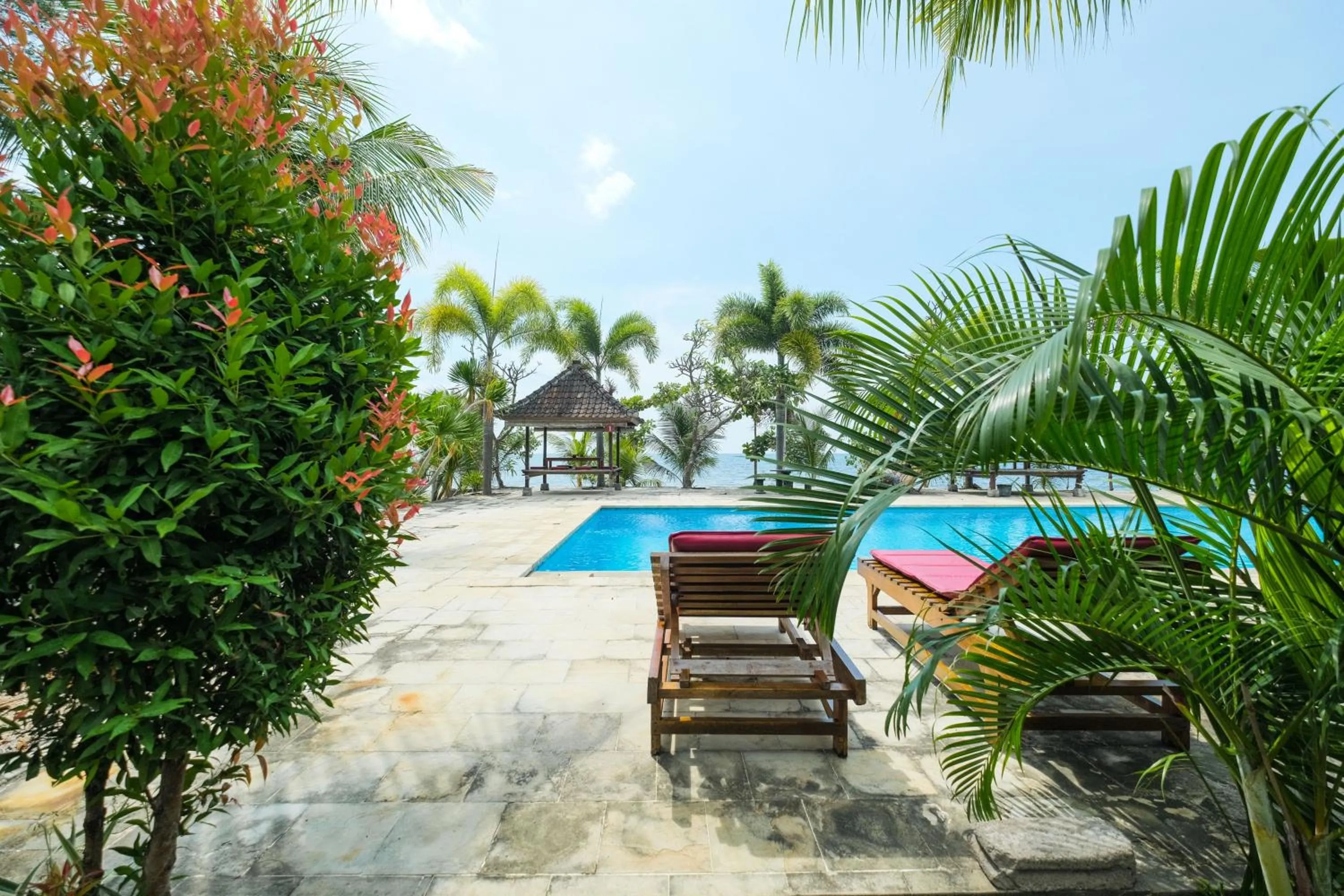 Swimming pool in RedDoorz at Tanjung Alam Hotel Lovina