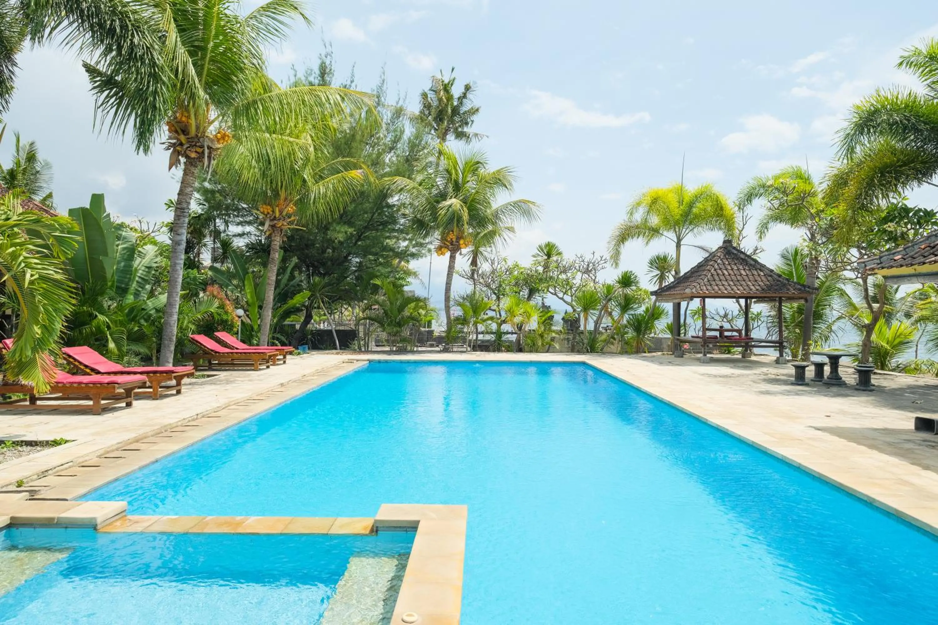 Swimming pool in RedDoorz at Tanjung Alam Hotel Lovina