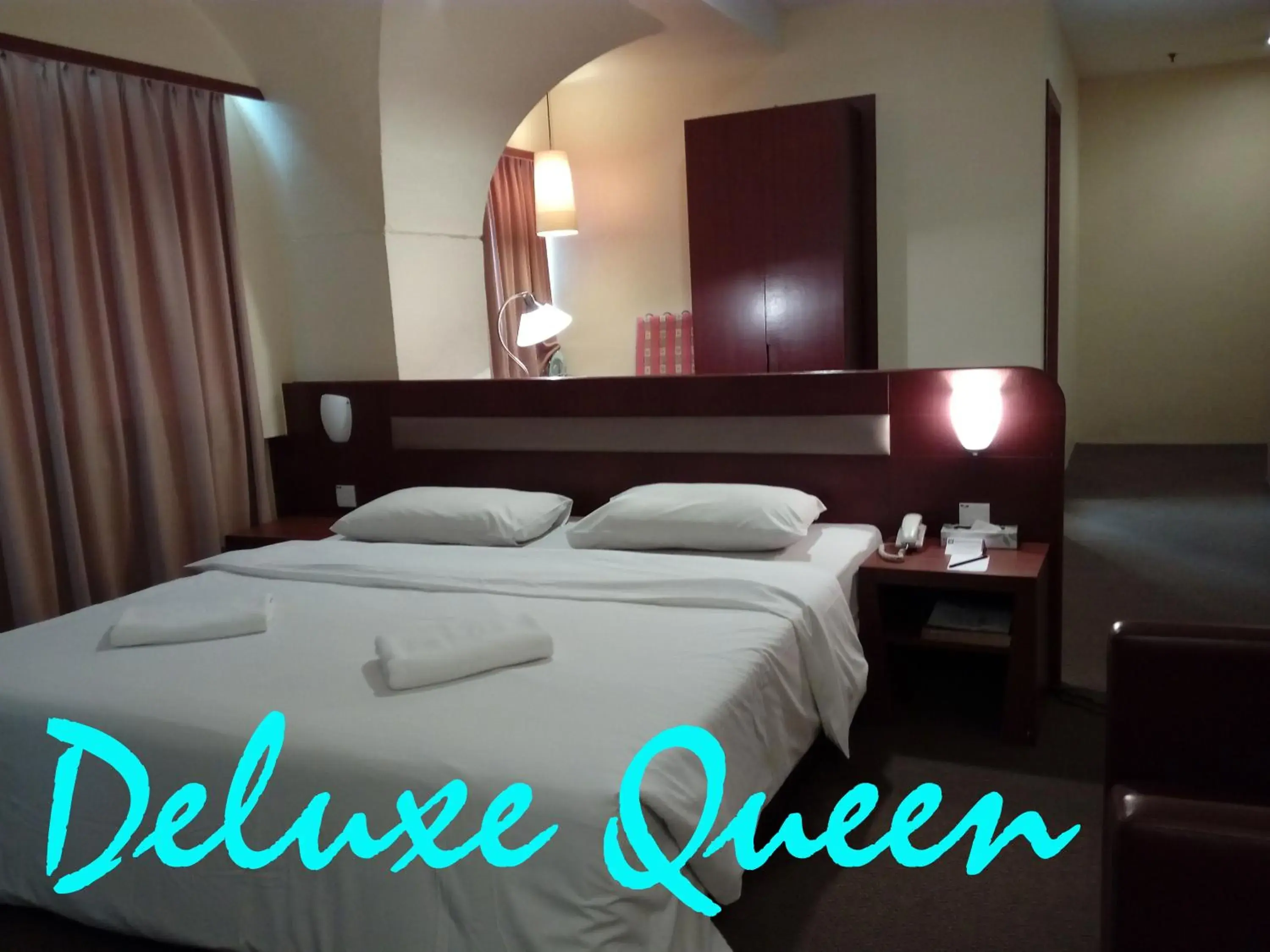 Bed in Muar Traders Hotel Bed in Muar Traders Hotel