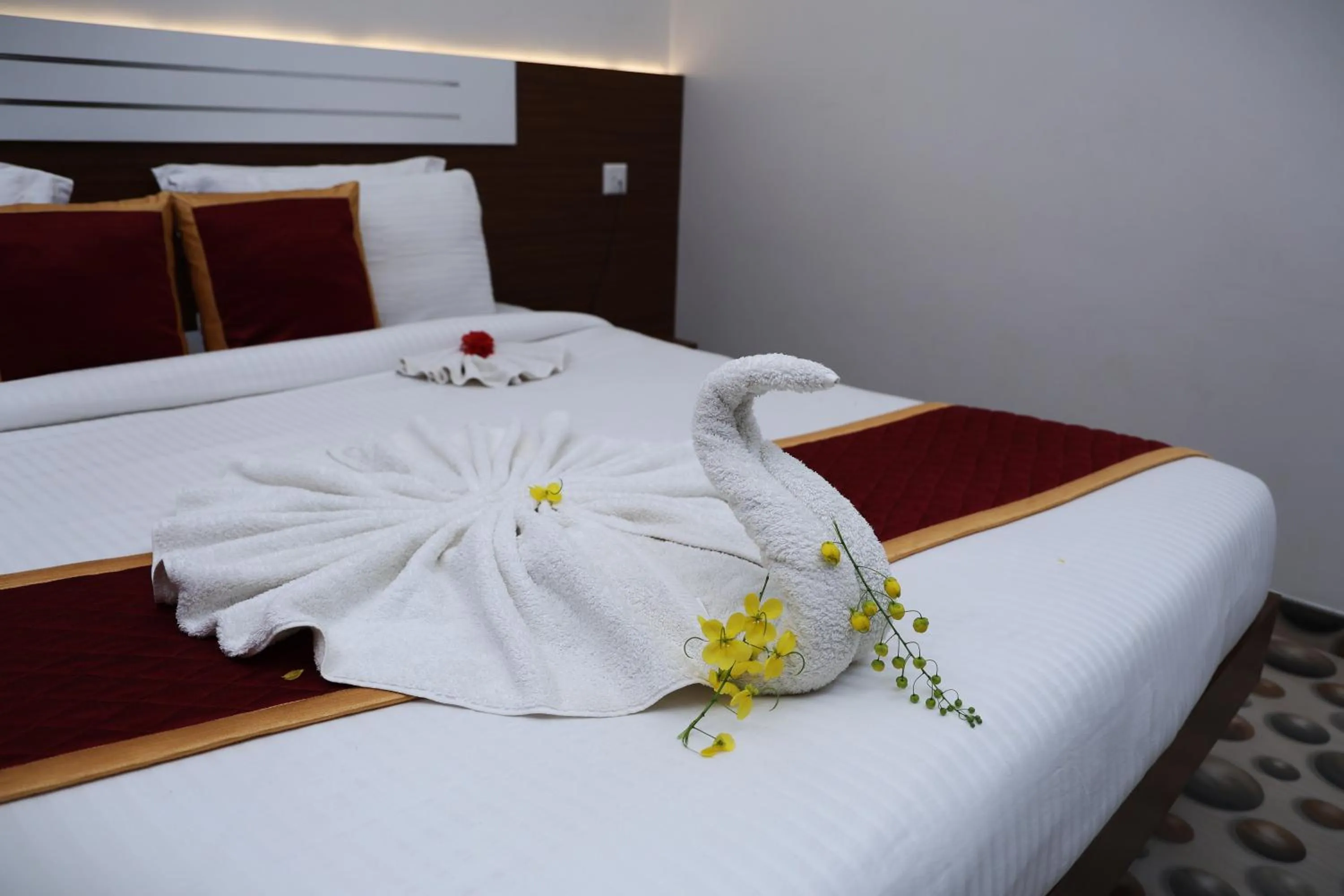 Bedroom, Bed in Delano Residency