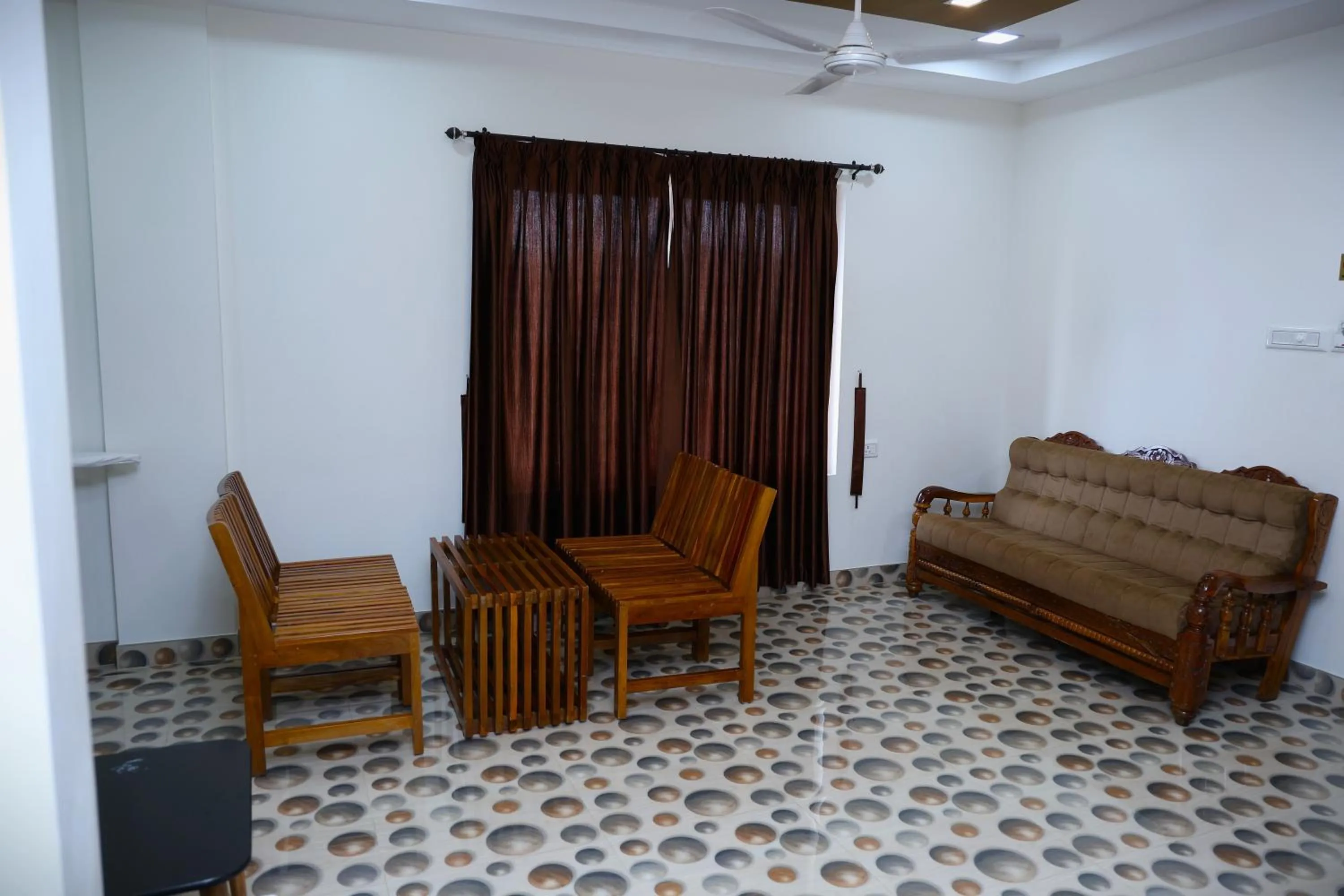 Living room in Delano Residency