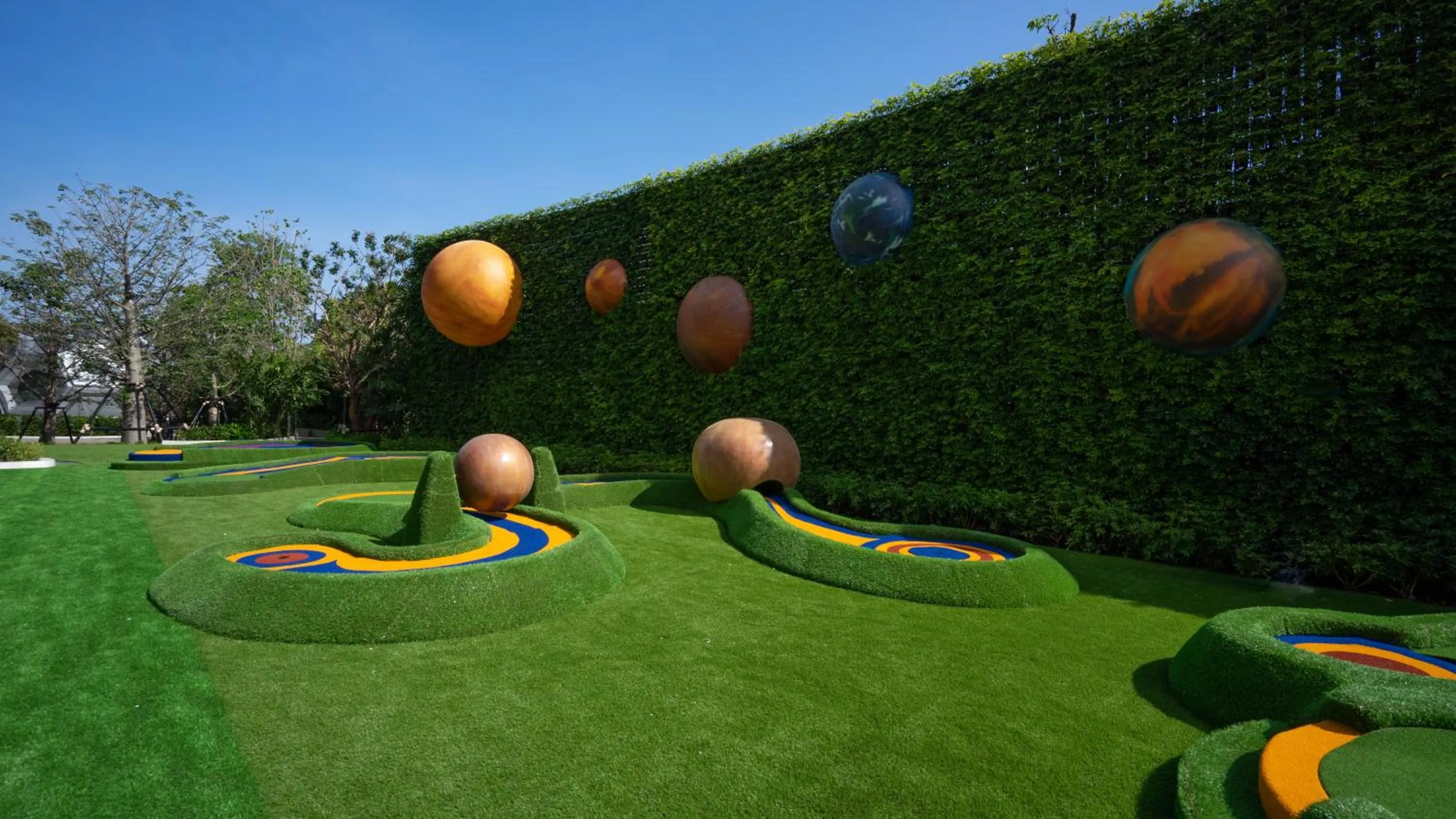 Minigolf in Grande Centre Point Space Pattaya