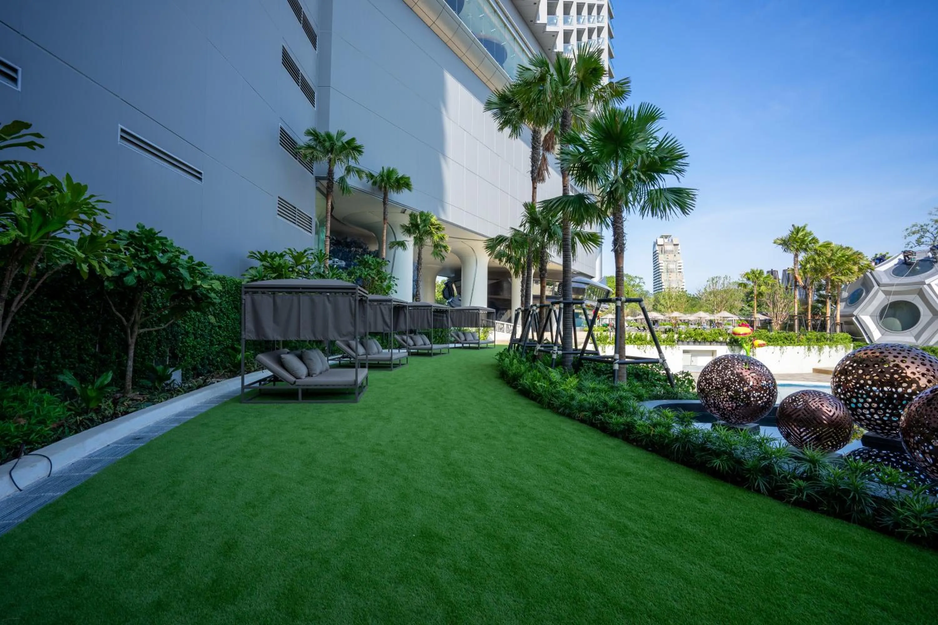 Garden in Grande Centre Point Space Pattaya