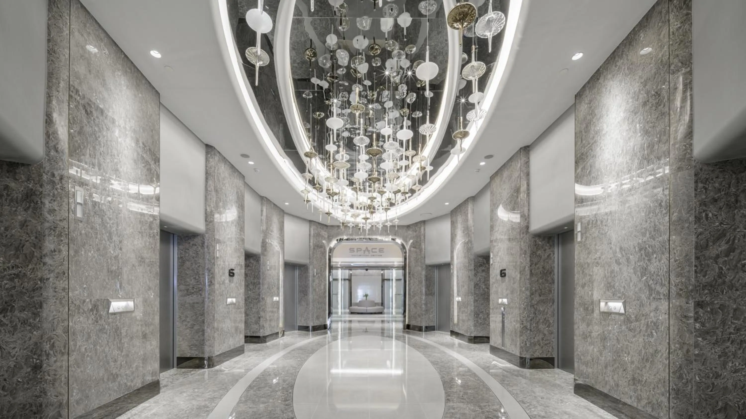 Decorative detail in Grande Centre Point Space Pattaya