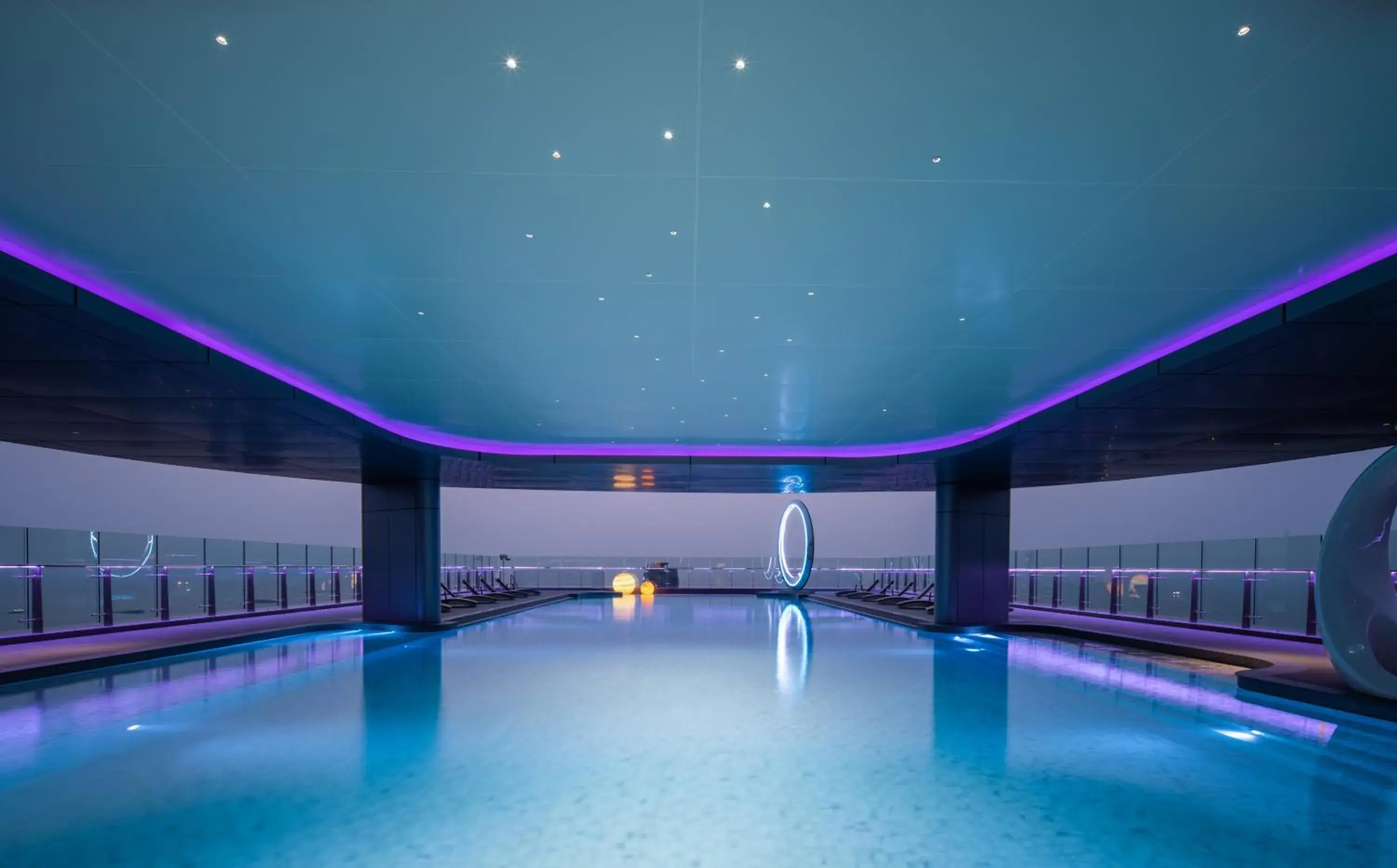 Swimming pool in Grande Centre Point Space Pattaya Swimming pool in Grande Centre Point Space Pattaya