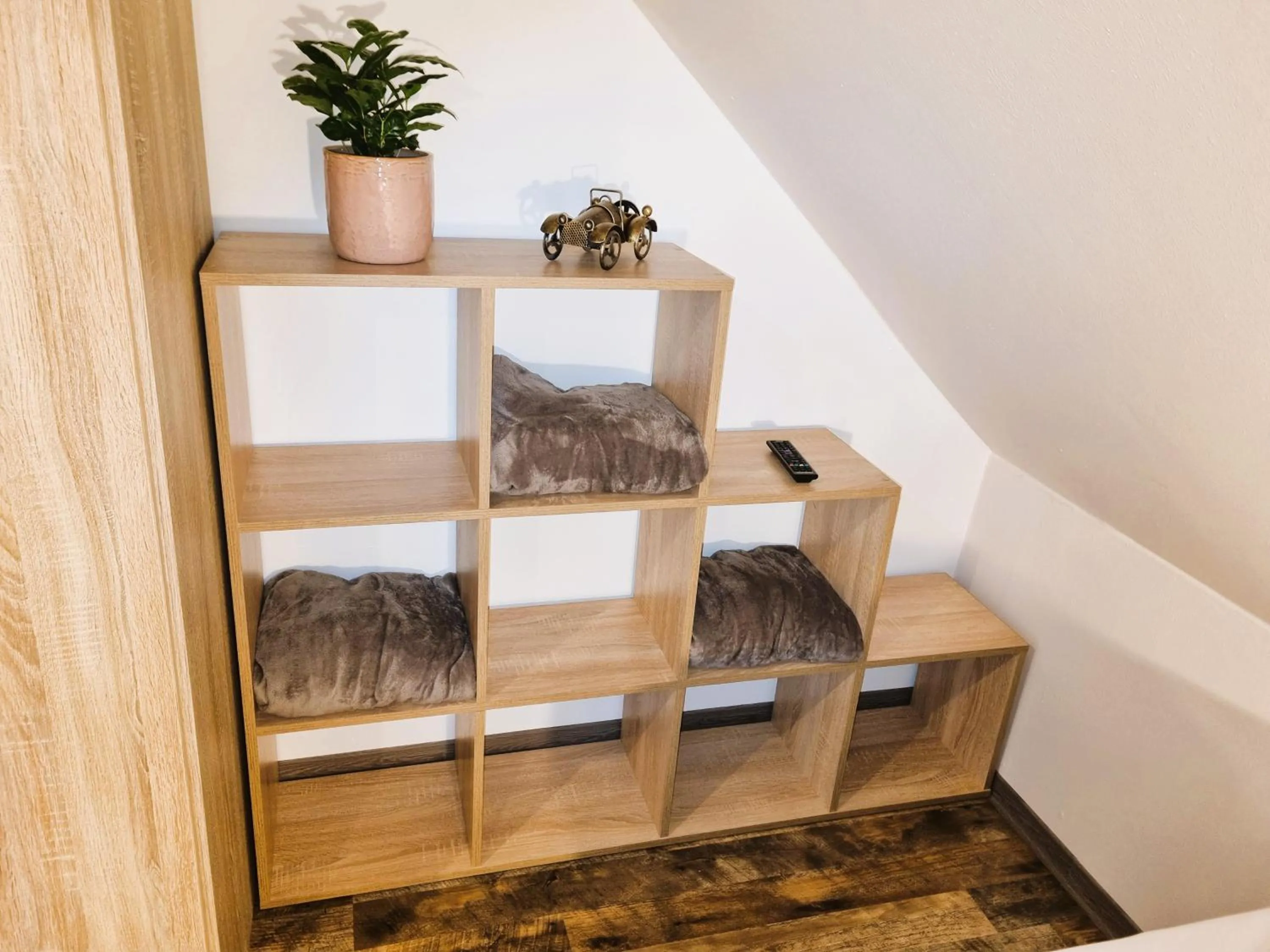 wardrobe in CJS Apartments - Chill or Drive am Nürburgring, new Box Spring Beds, new furniture, WLan, Spacious Rooms, Quiet Location