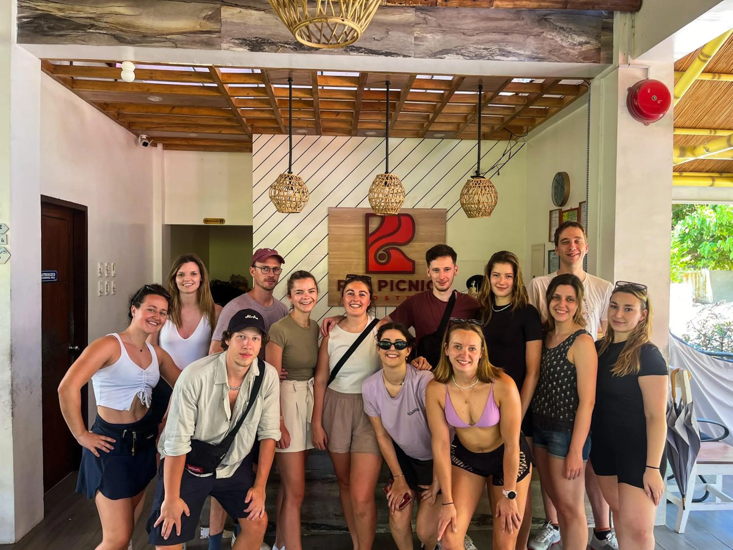 Lobby or reception in Red Picnic Hostel Panglao