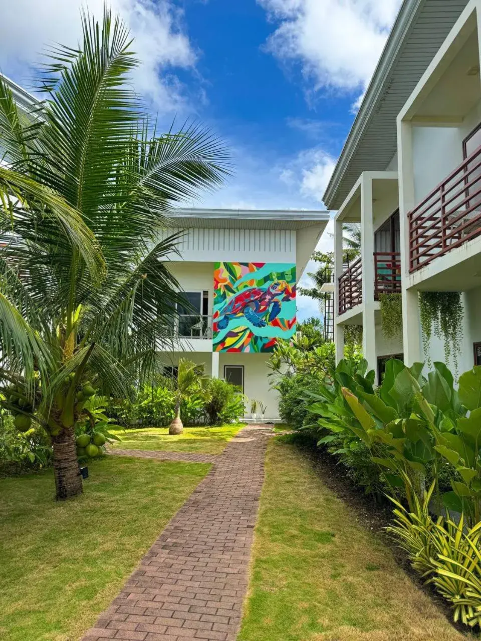 Property building in Red Picnic Hostel Panglao Property building in Red Picnic Hostel Panglao