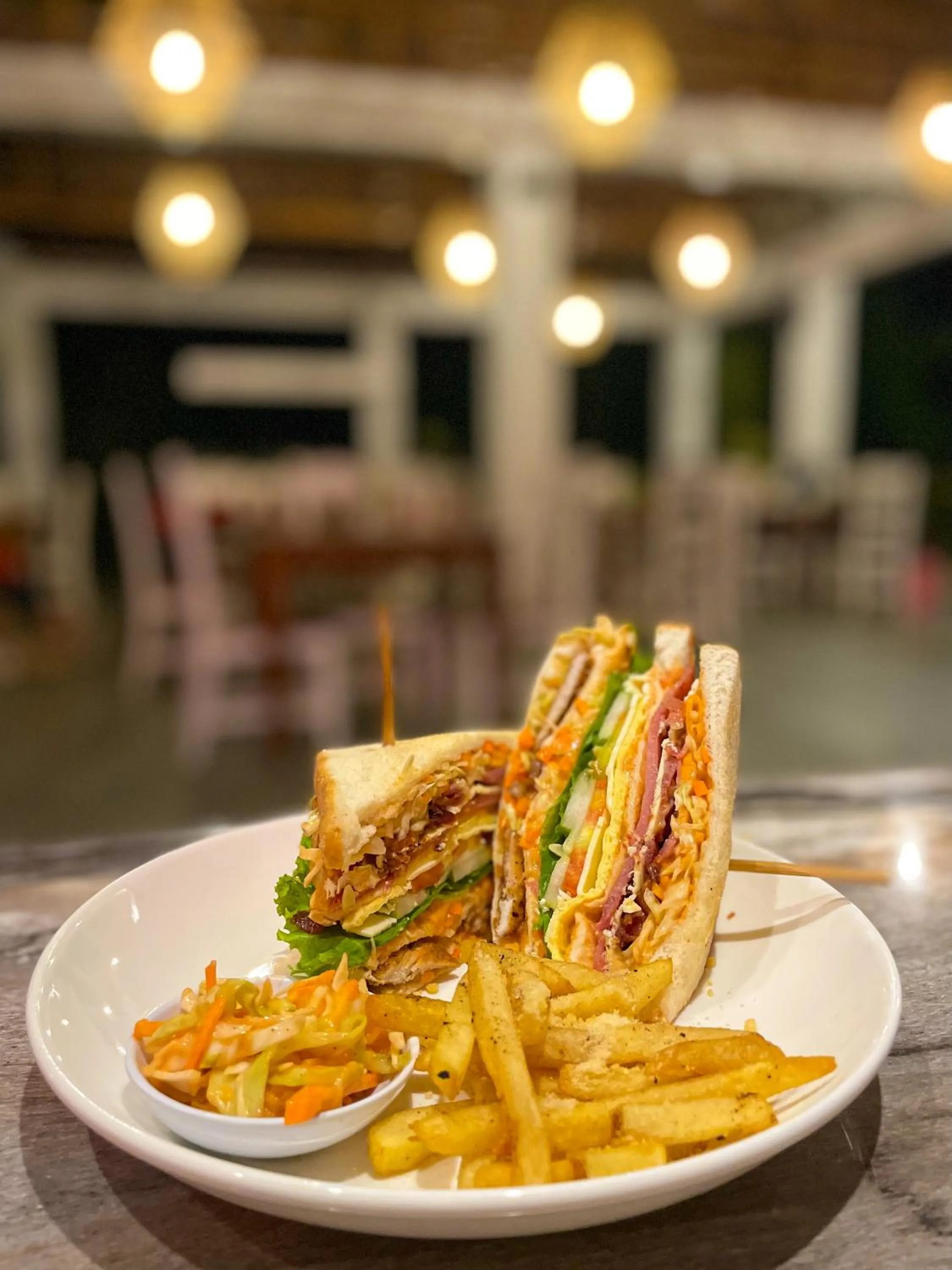 Food in Red Picnic Hostel Panglao