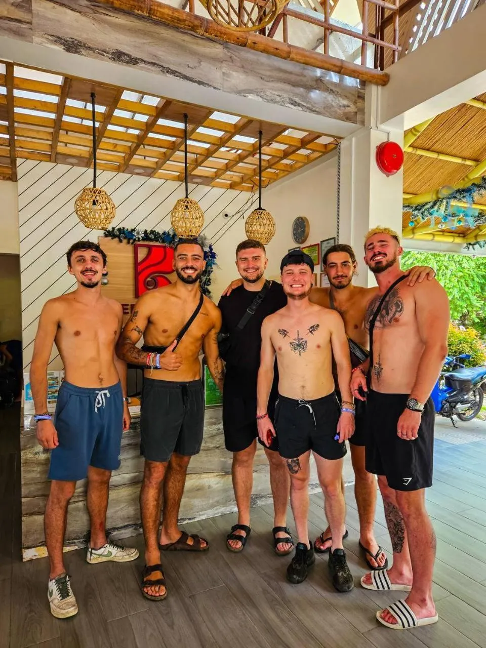 Lobby or reception in Red Picnic Hostel Panglao