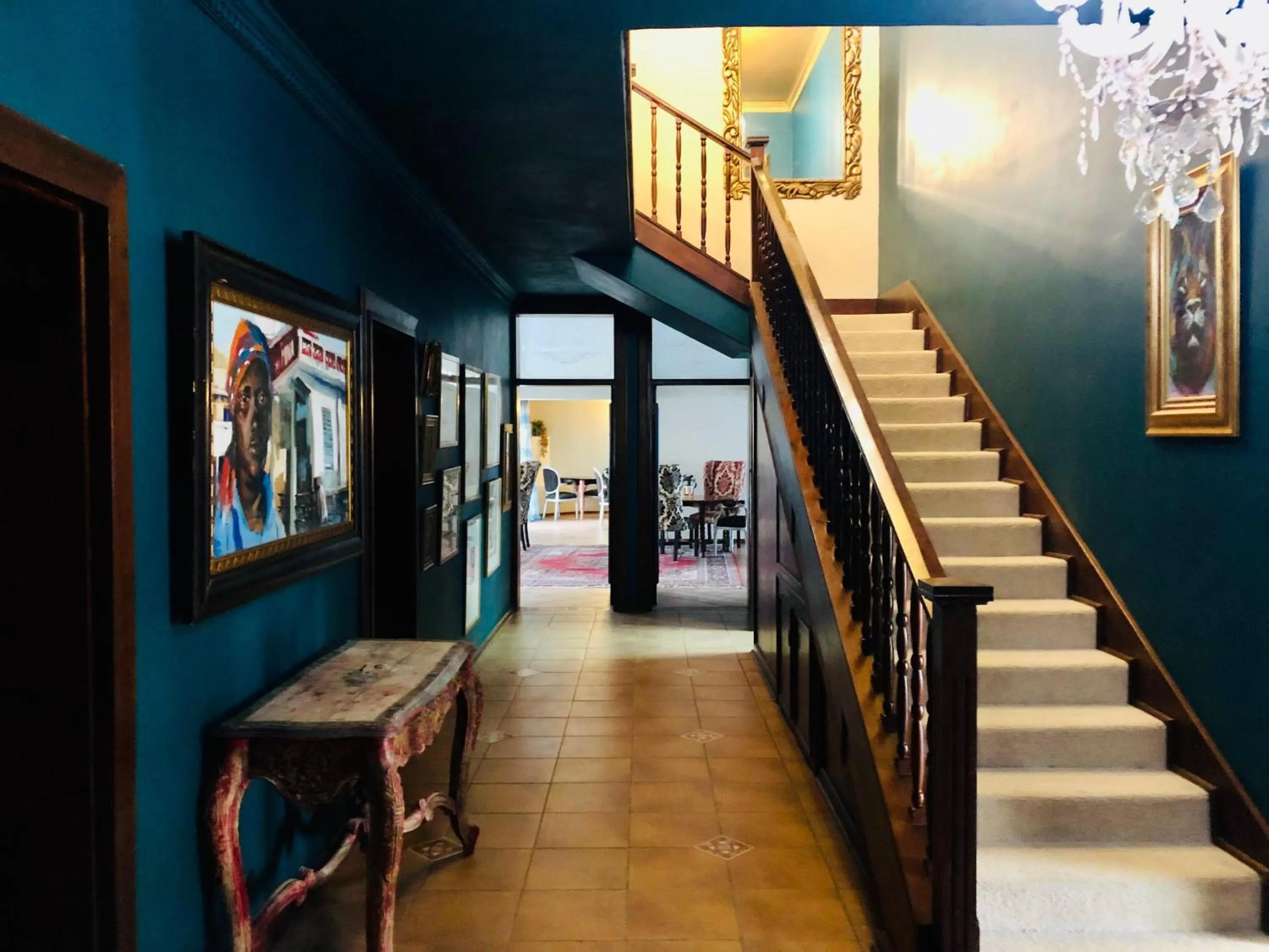 Decorative detail in Grafiti Boutique Hotel