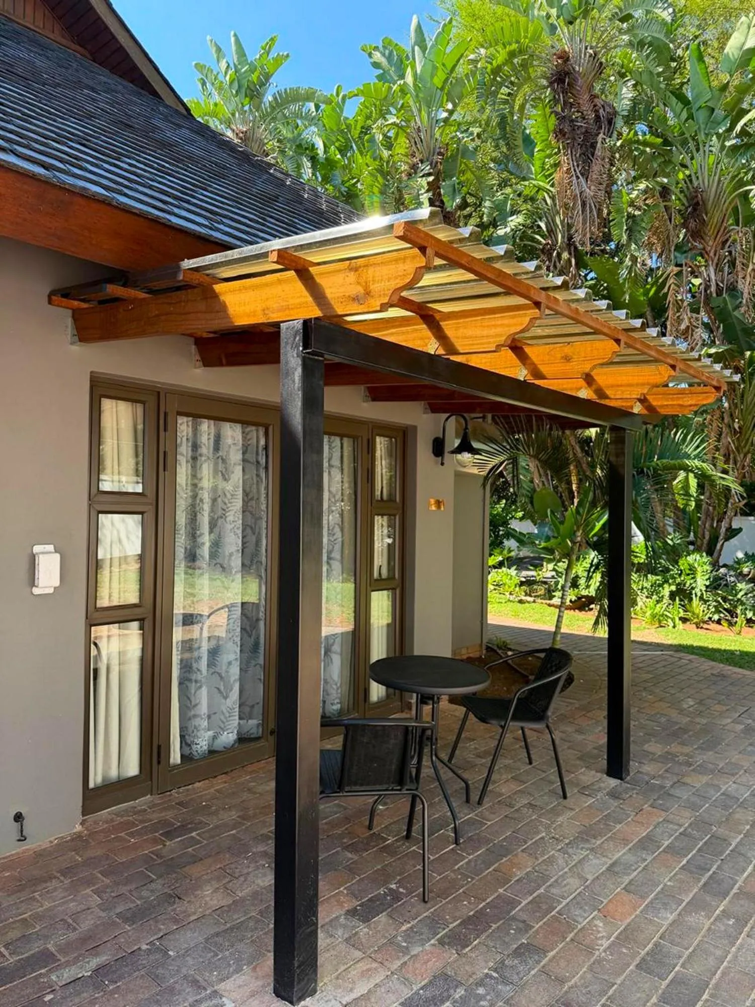 Patio in Grafiti Boutique Hotel