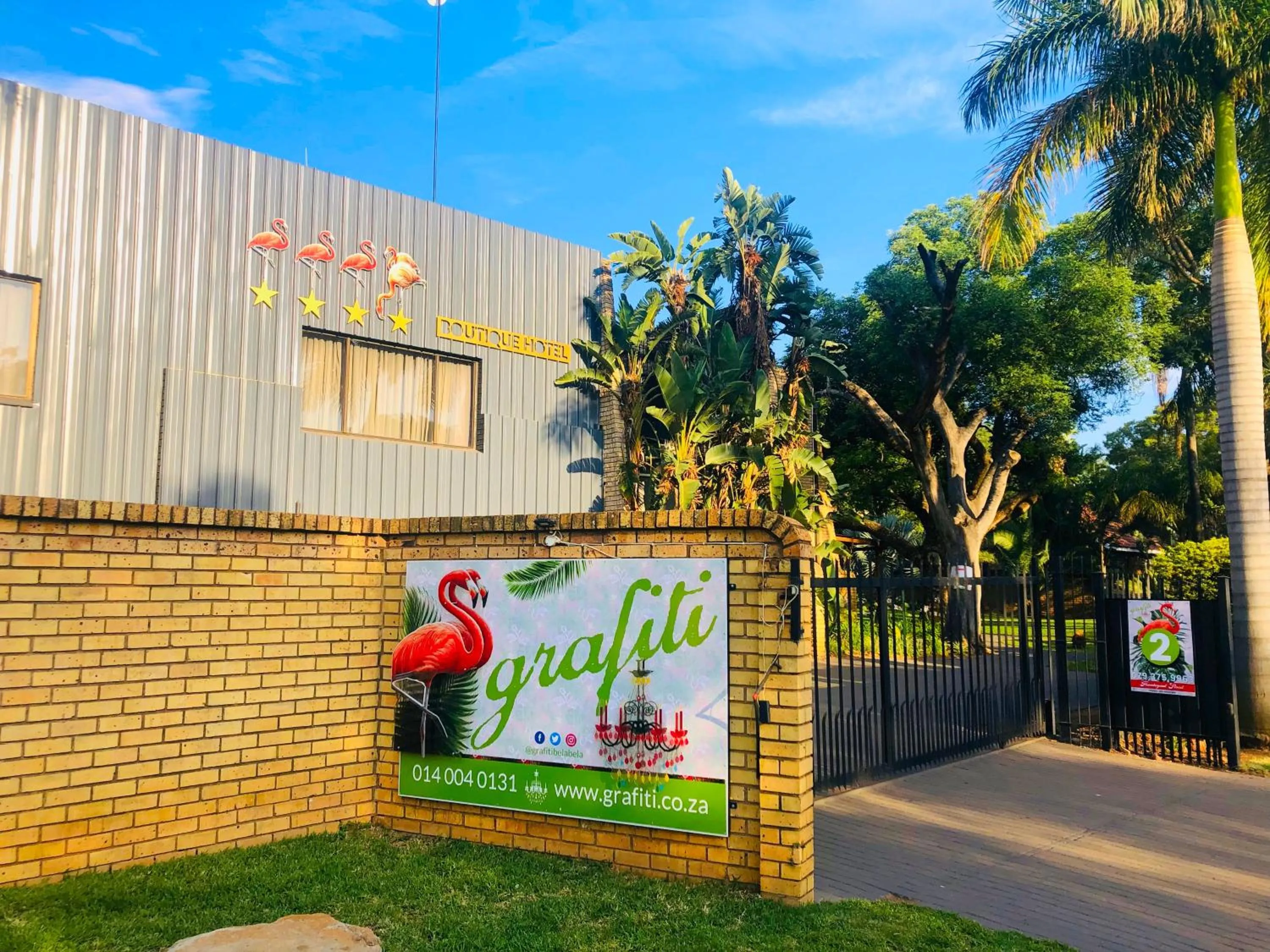 Property building in Grafiti Boutique Hotel