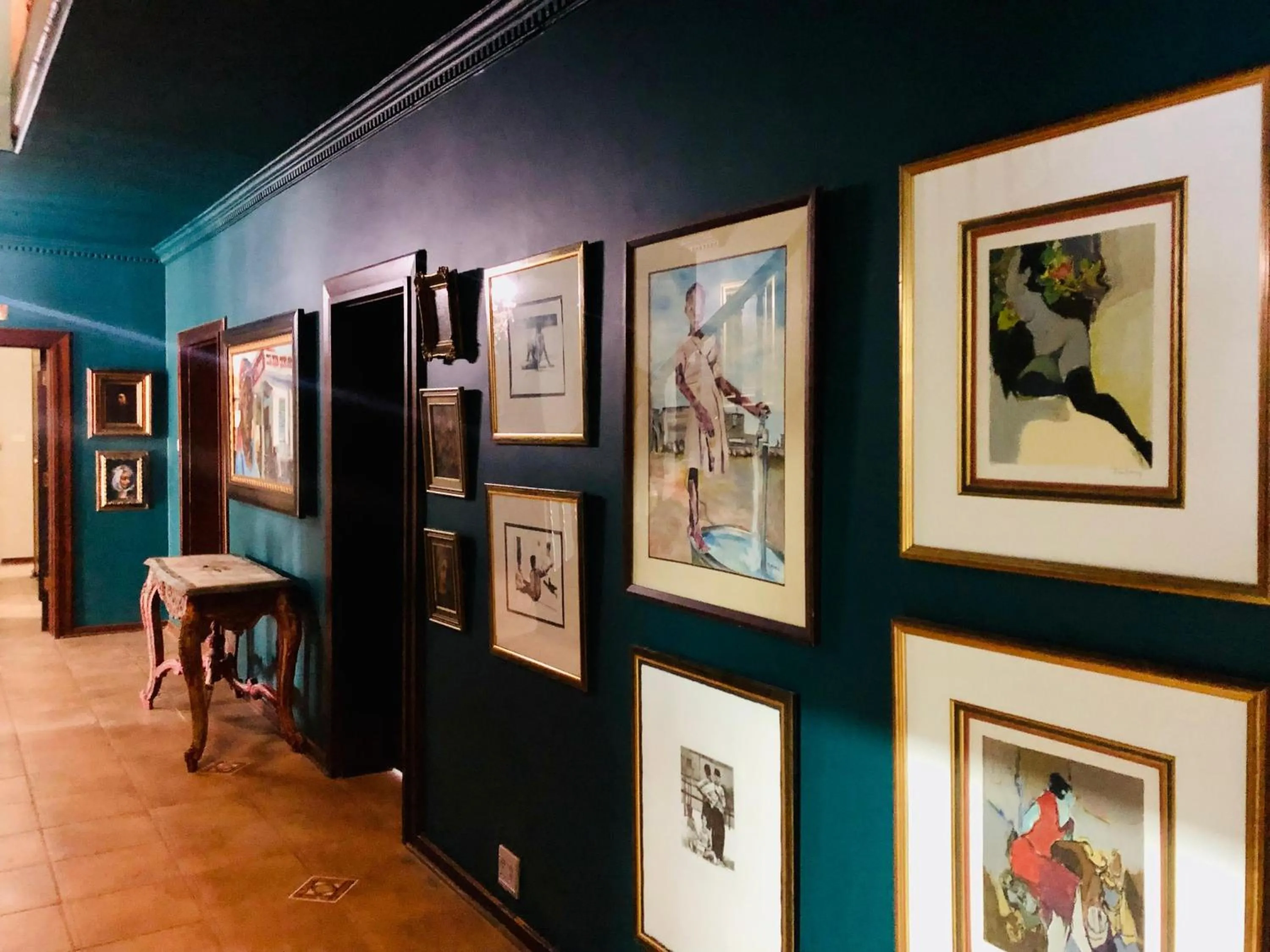 Decorative detail in Grafiti Boutique Hotel