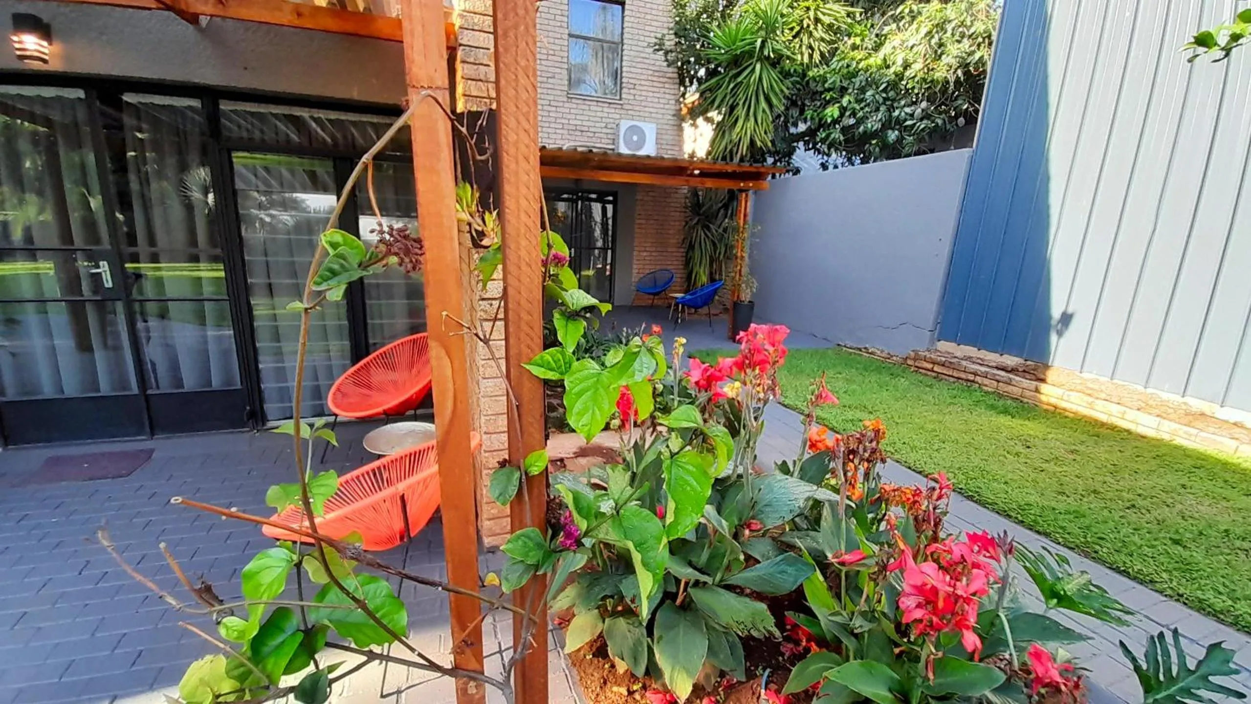 Patio in Grafiti Boutique Hotel